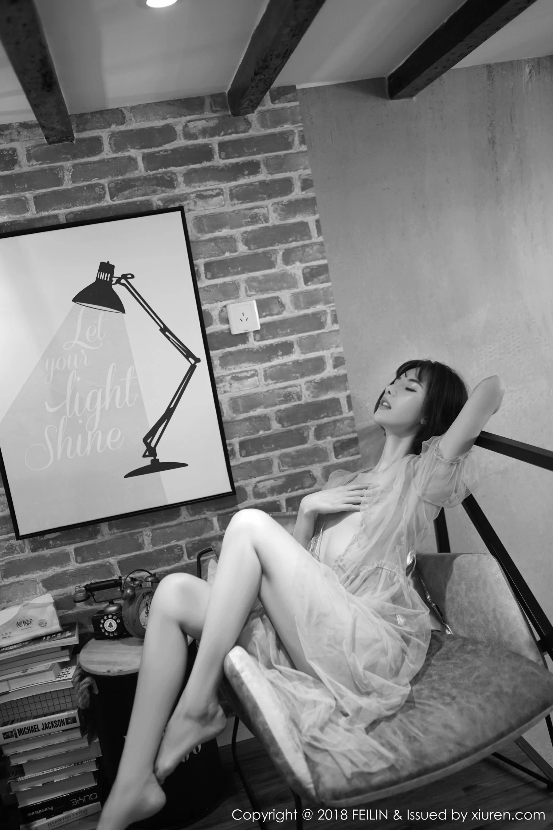 就是阿朱啊《黑白大片视觉》 嗲囡囡 VOL.134