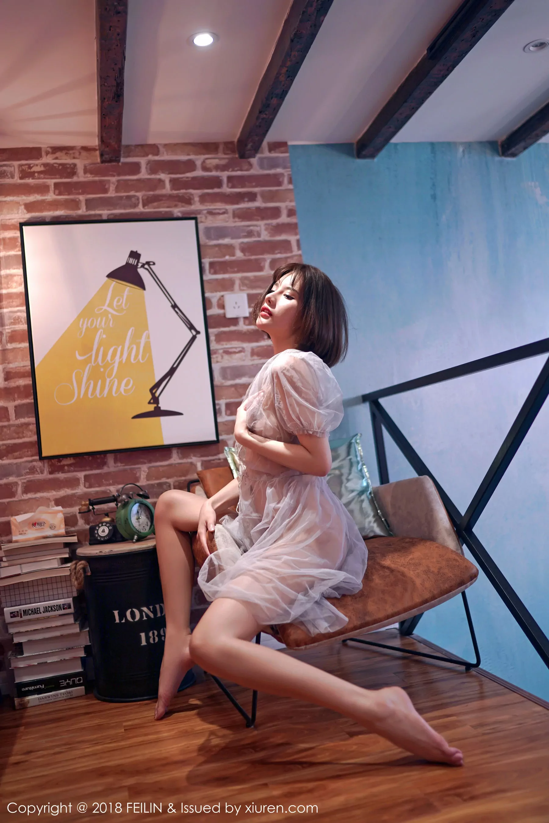 就是阿朱啊《黑白大片视觉》 嗲囡囡 VOL.134