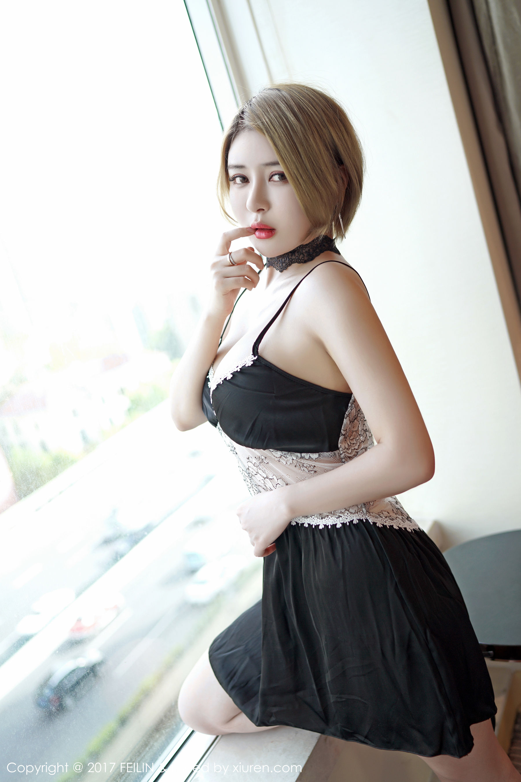 凯竹BuiBui《2套吊带睡衣+格子衬衫诱惑》 嗲囡囡 VOL.088