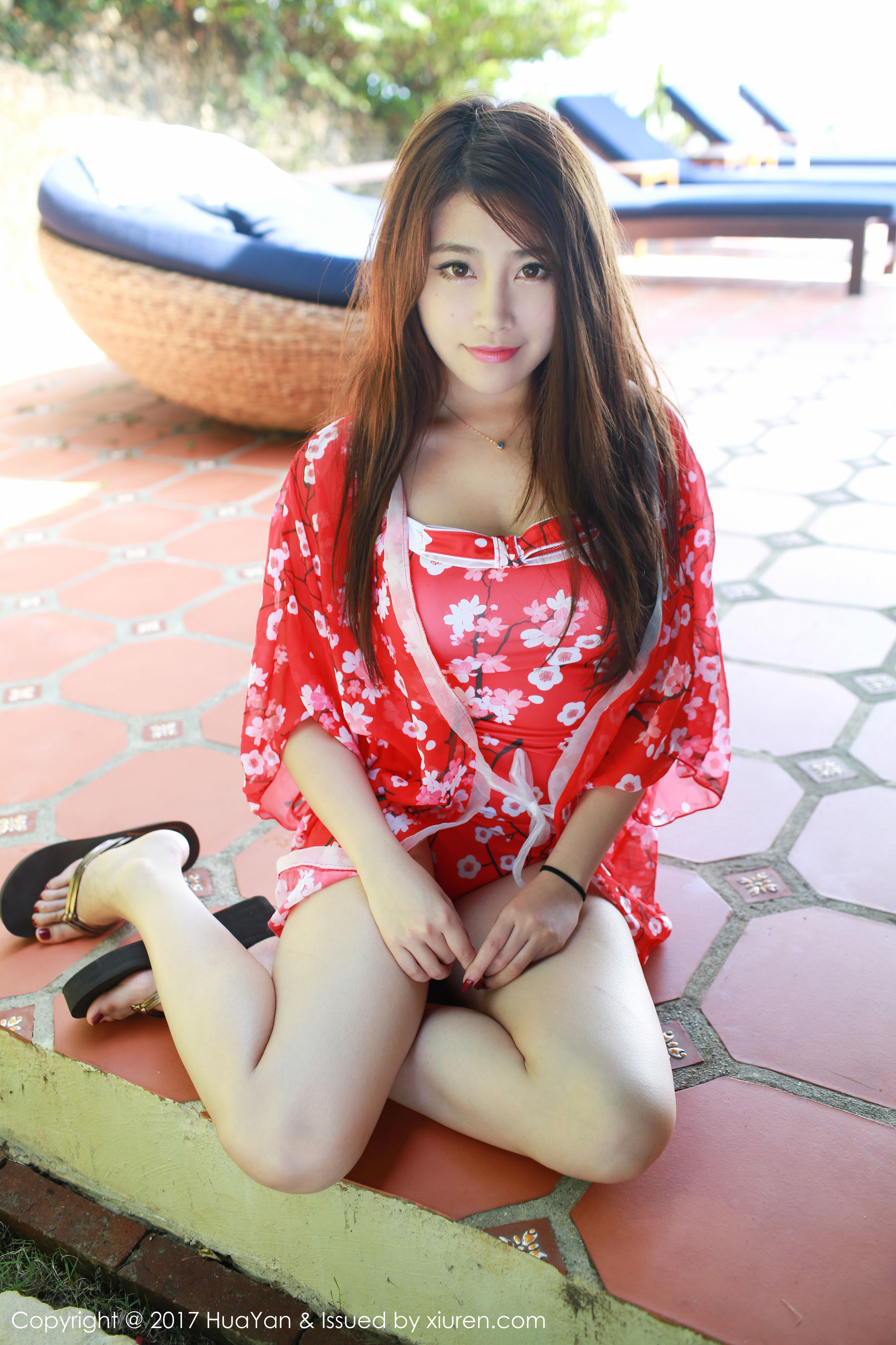 许诺Sabrina《粉嫩和服+校服系列》 HUAYAN 花の颜 Vol.019 [53P]