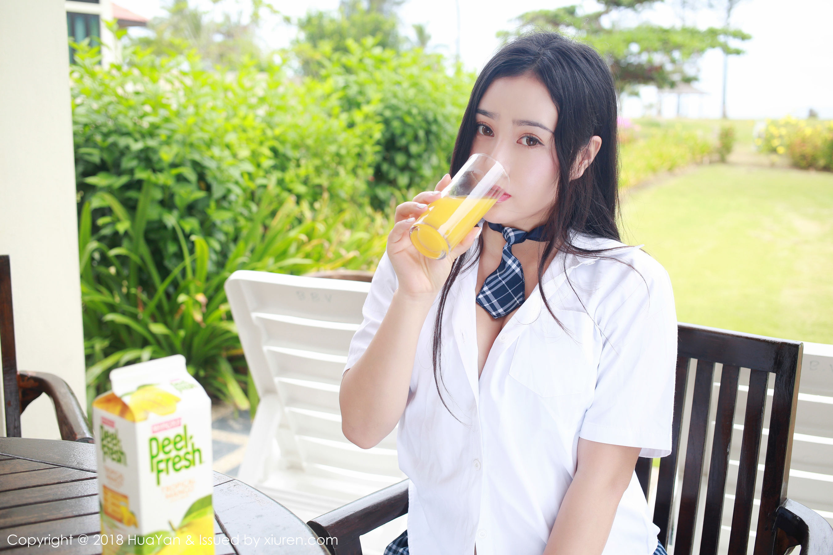 HUAYAN 花の颜 Vol.060 Manuela玛鲁娜 [34P]