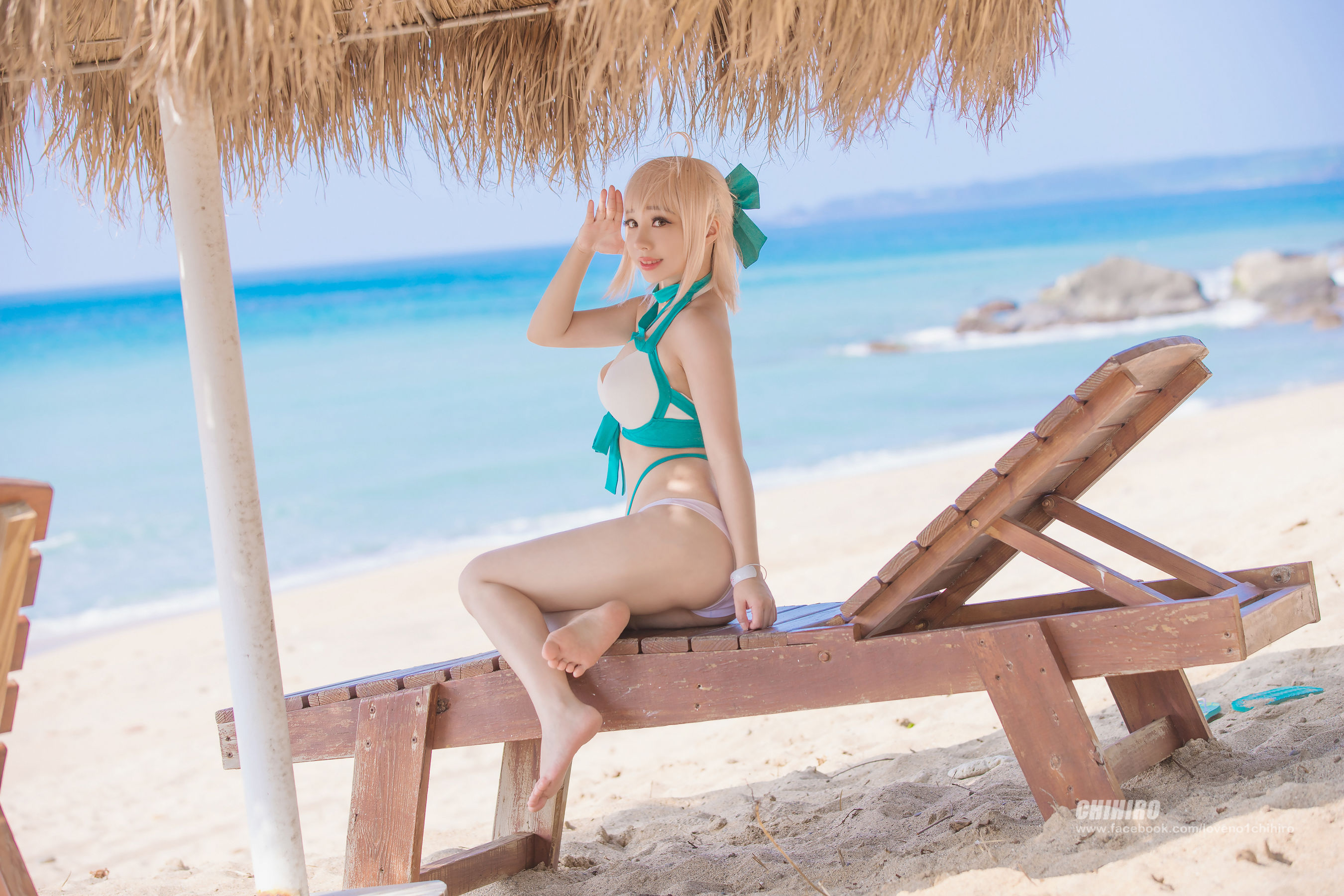 Cos妹子千寻 – 冲田总司 [58P]