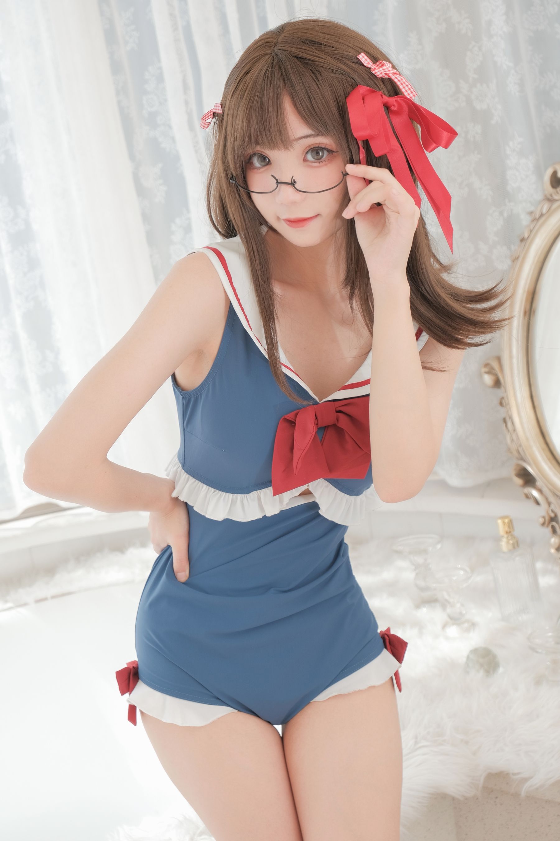 花柒Hana – 白雪姬泳装 [26P]