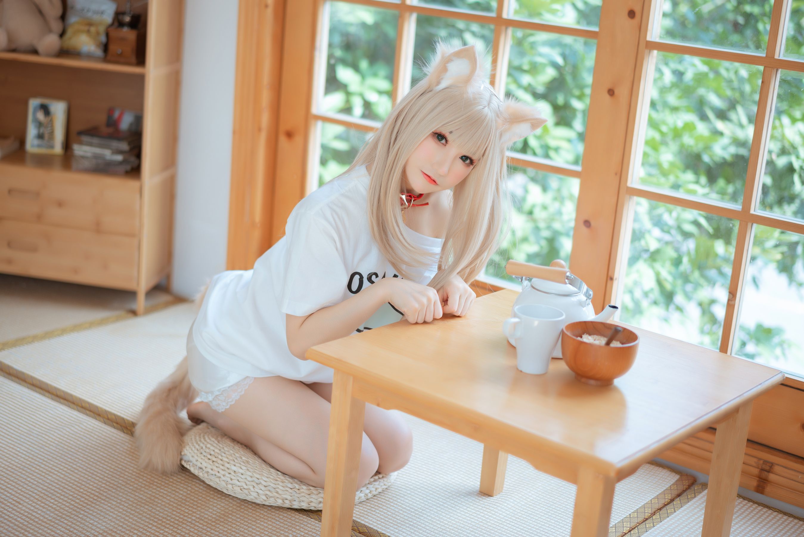 Coser衣衣 – 40原猫娘 黄豆粉 [21P] 插图1