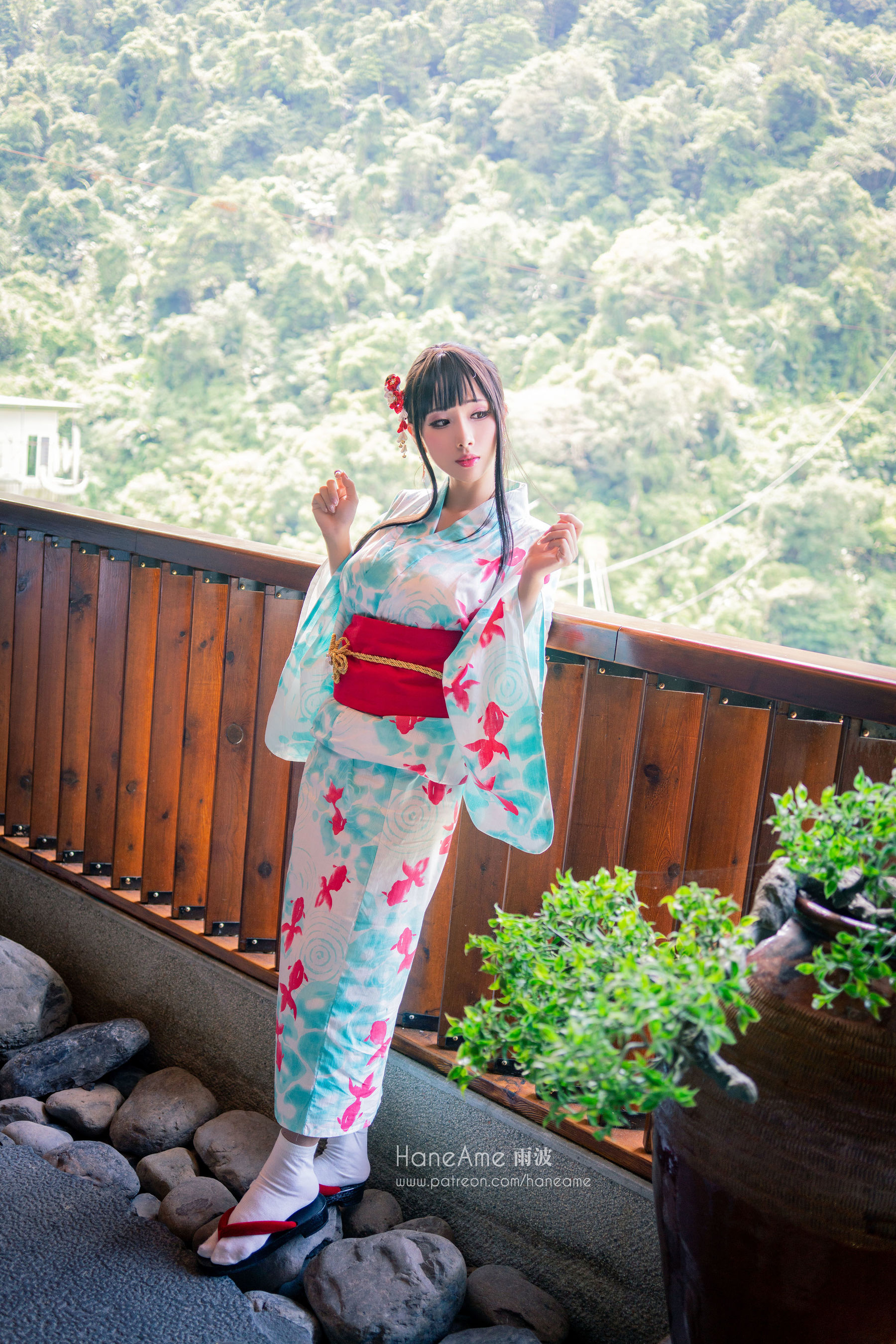 雨波_HaneAme 溫泉 [100P]