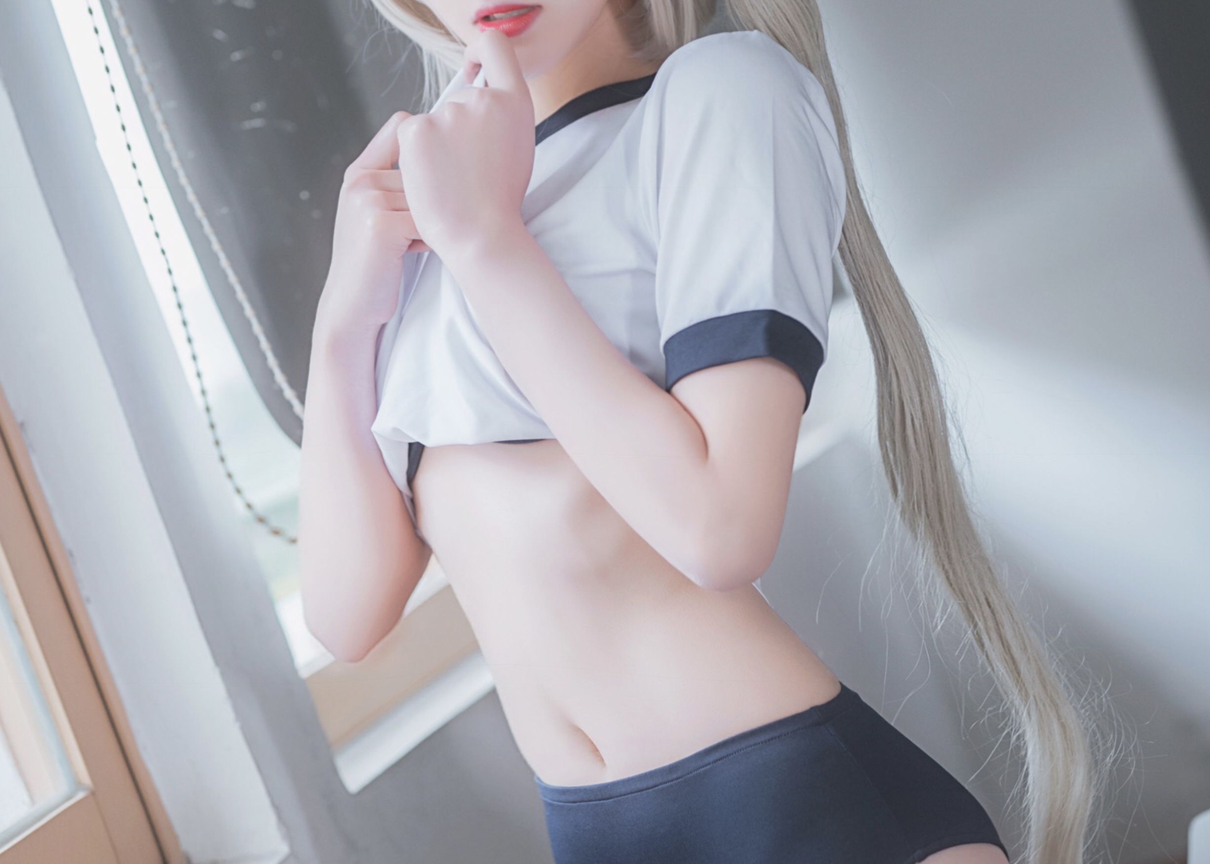 动漫博主南桃Momoko 春日野穹体操服 [28P]