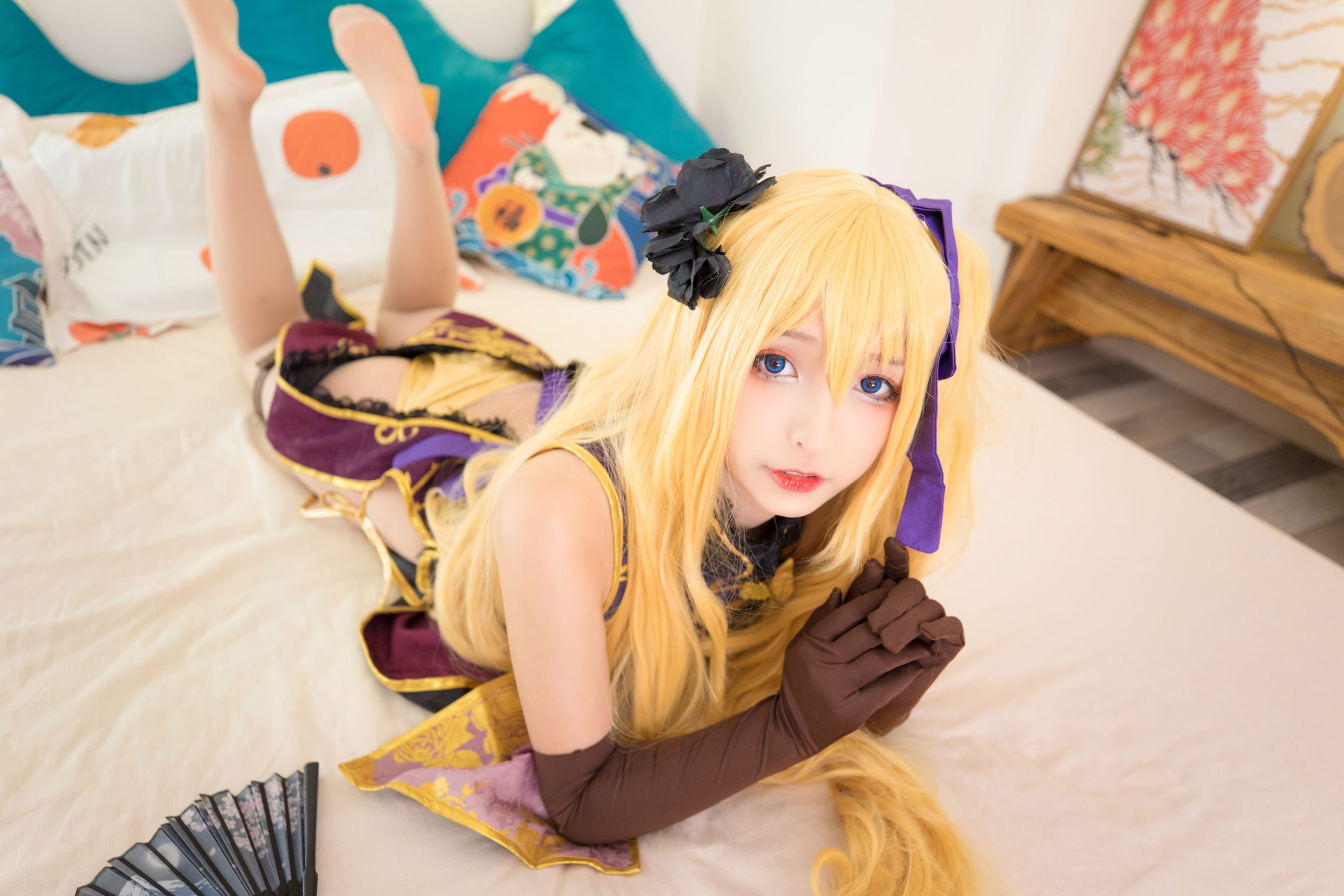 [萝莉COS] 神楽板真冬 艳娘幻梦谭 金莲 [150P]