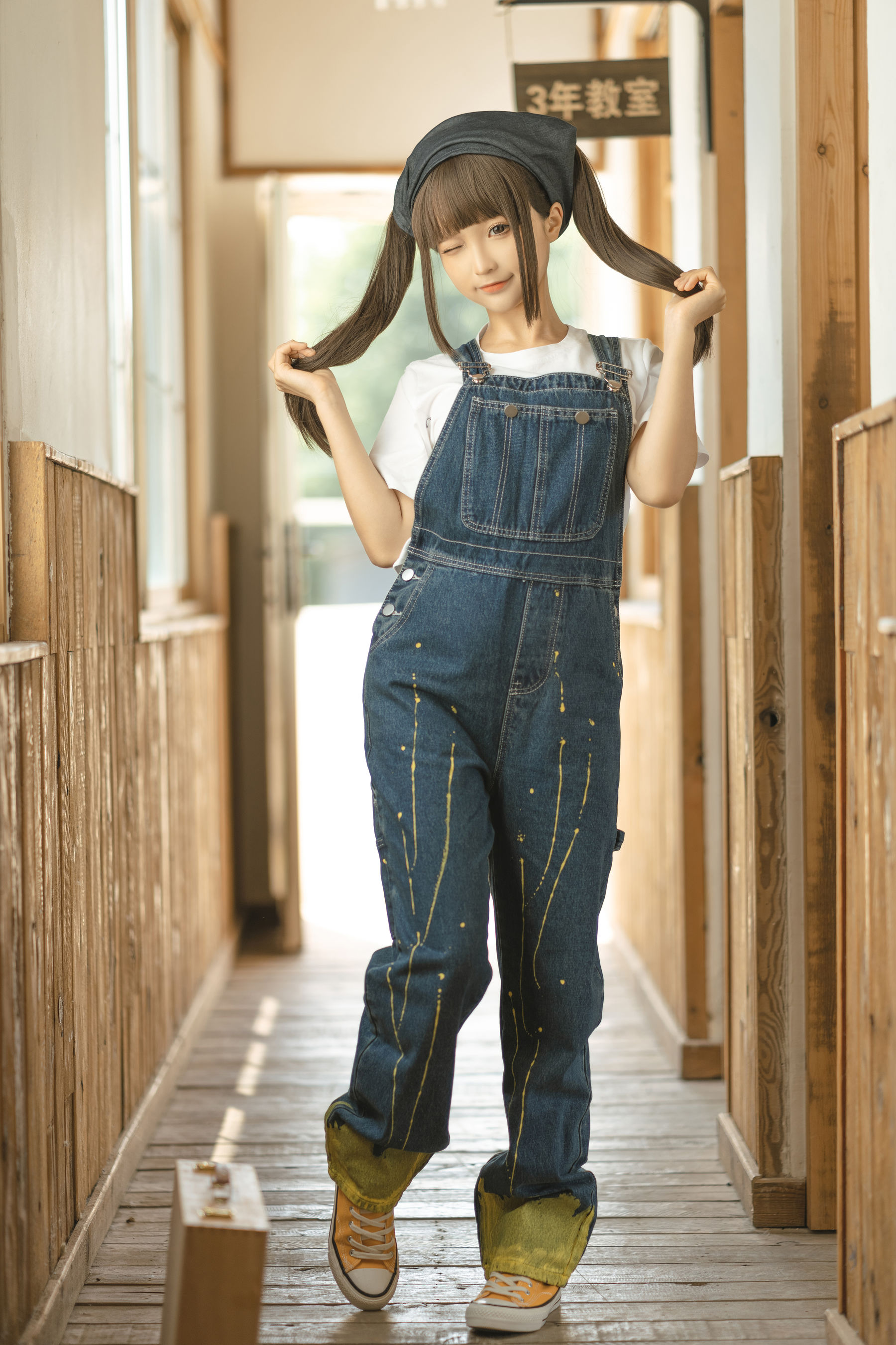 动漫博主蠢沫沫 – 小画家 [110P]