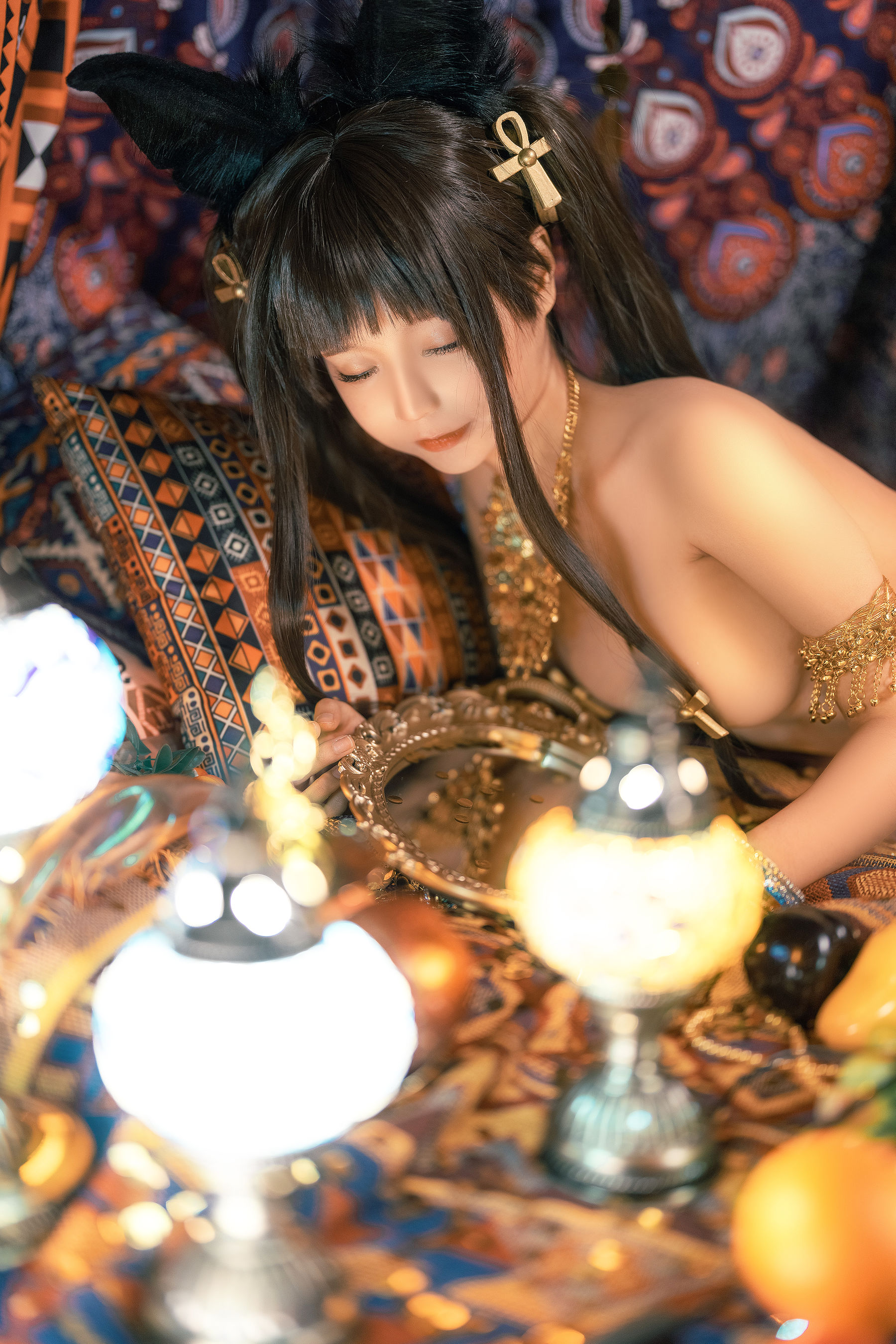 动漫博主蠢沫沫 – 埃及喵 [40P]