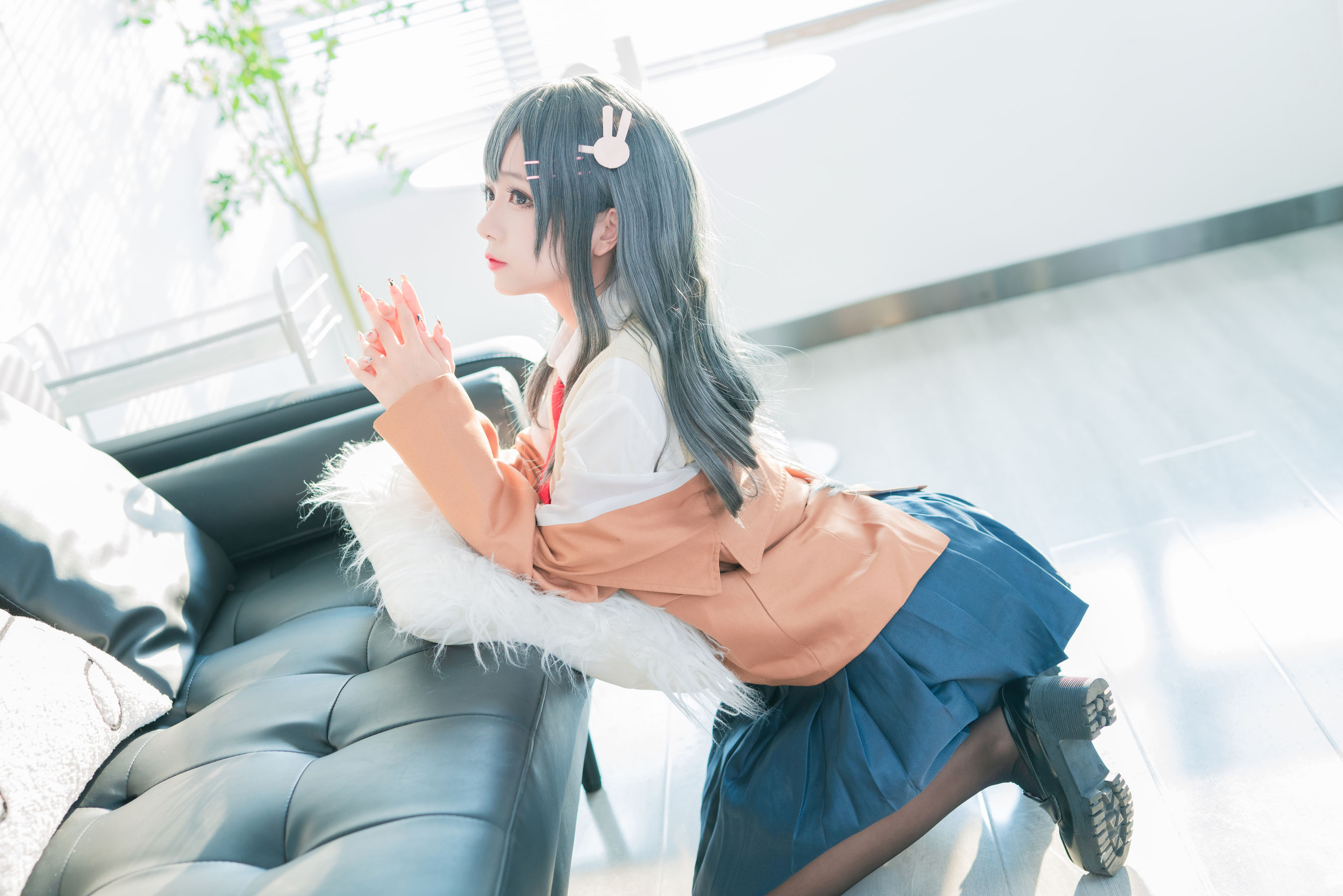 Cosplay日奈娇 – 麻衣校服 [75P]