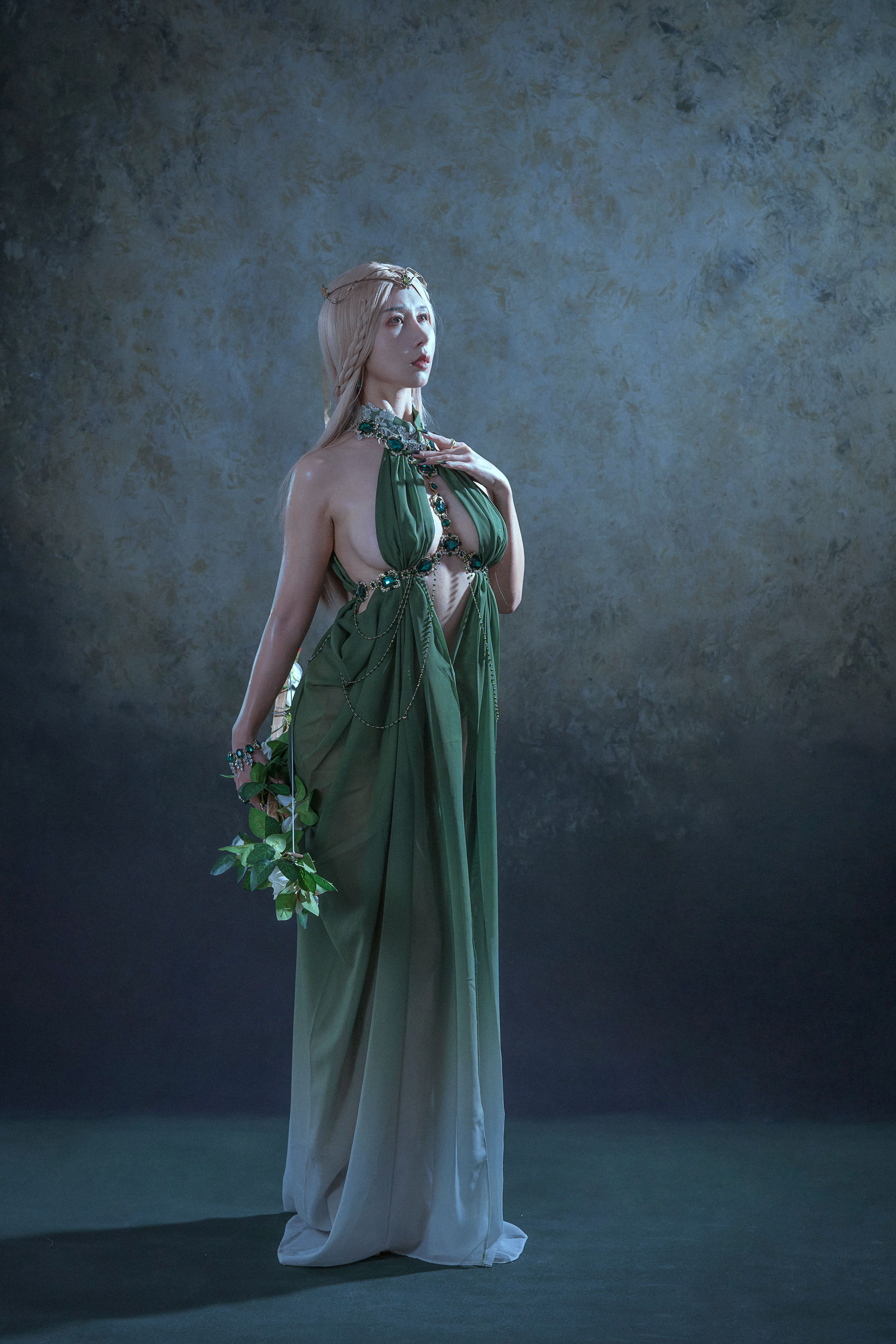 云溪溪 – 奶桃 孔雀石 [40P]