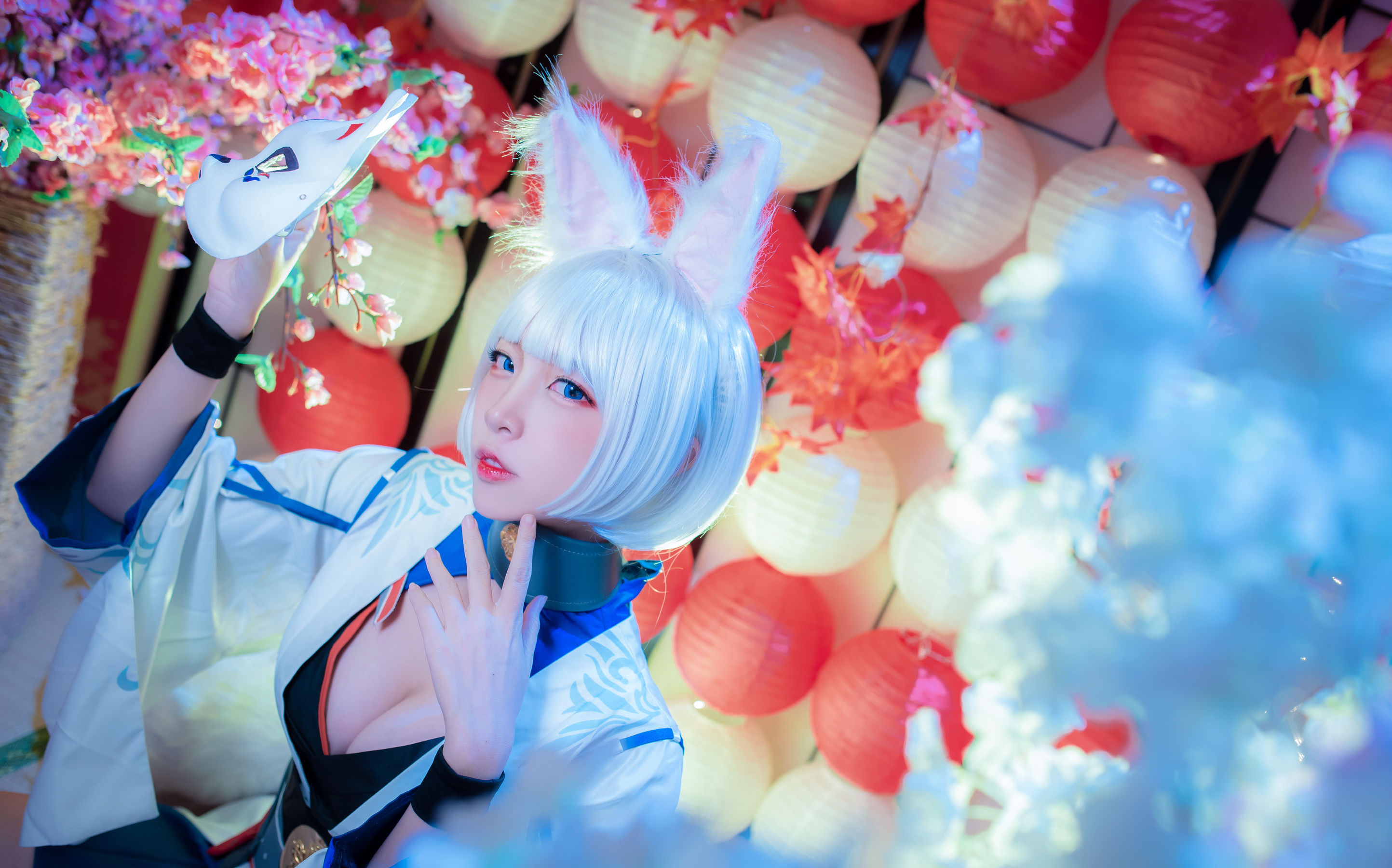 [Cosplay写真] 人气Coser二佐Nisa – 碧蓝航线 加贺 [40P]