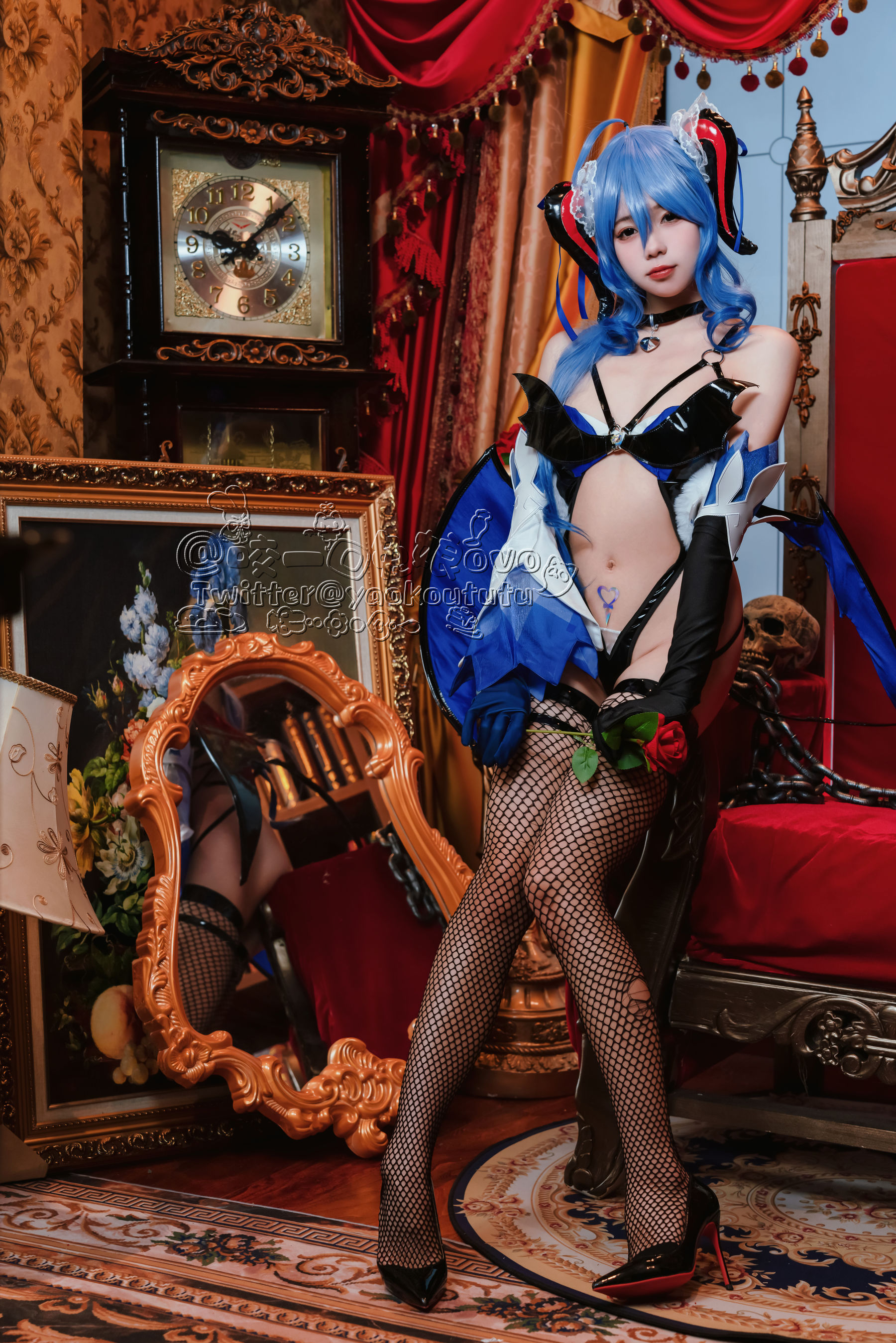 咬一口兔娘 – 甘雨魅魔 [40P]