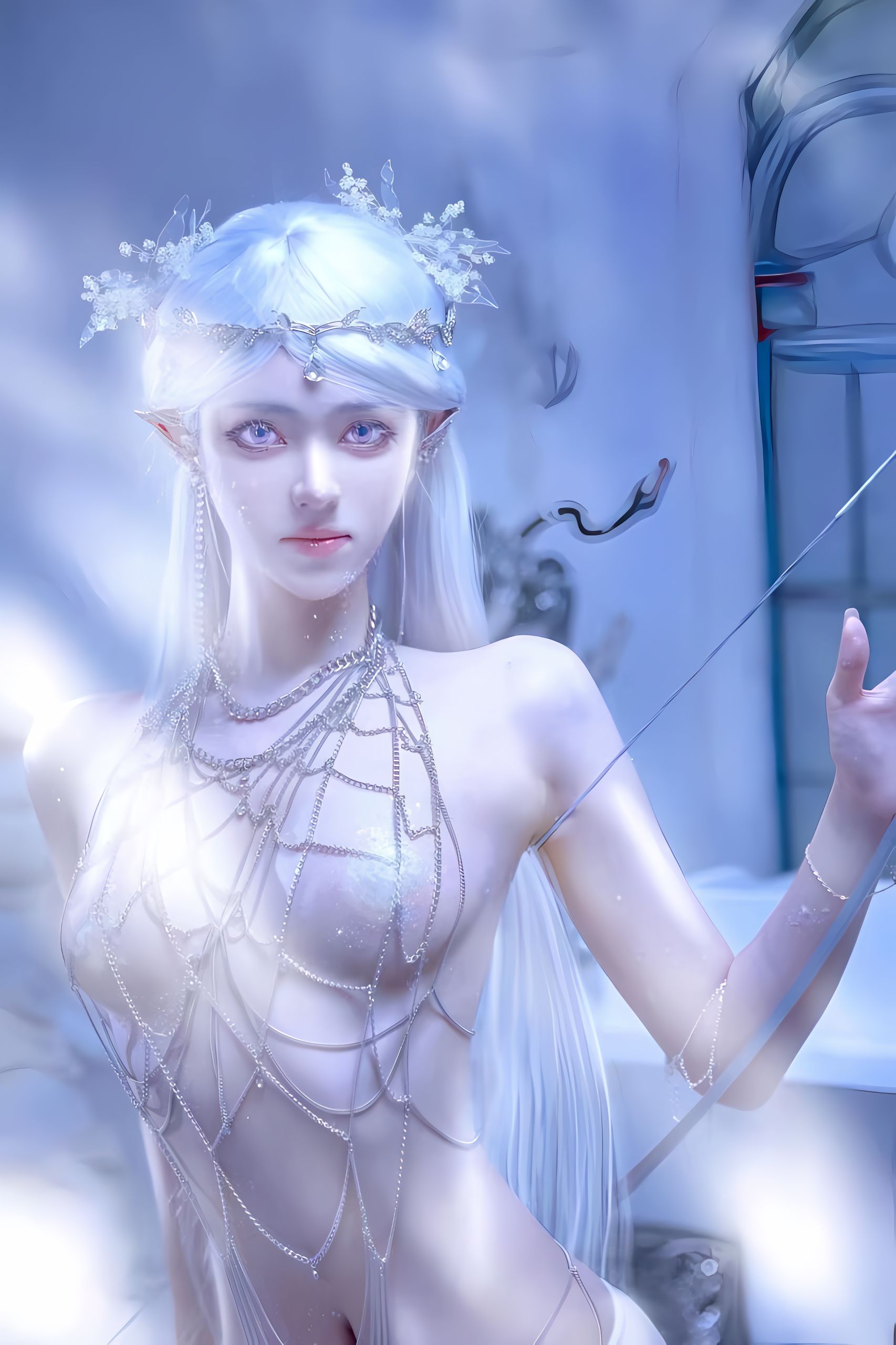 动漫博主南桃Momoko – 精灵屑 [13P]