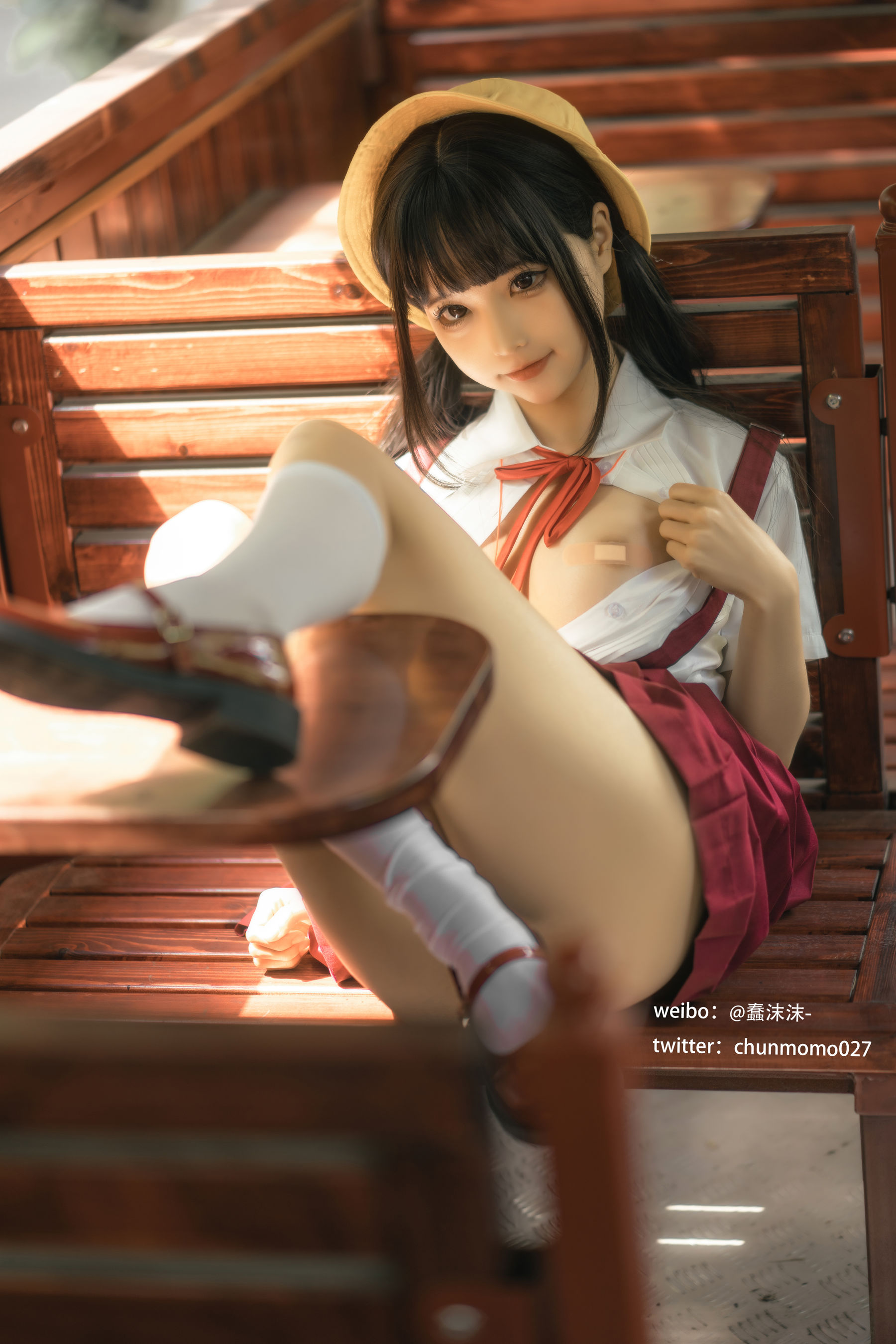 动漫博主蠢沫沫 – 红火车 [16P]