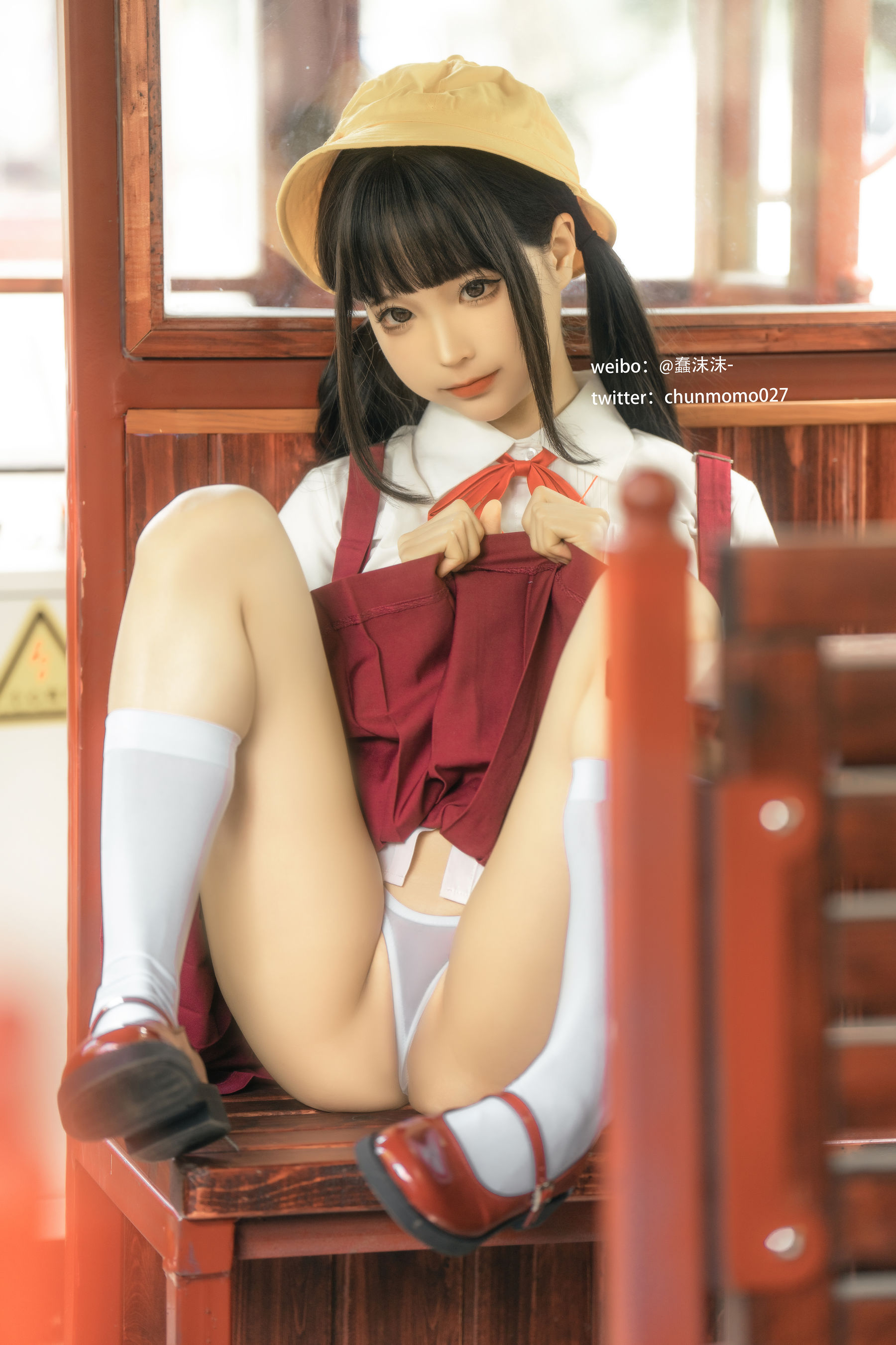 动漫博主蠢沫沫 – 红火车 [16P]