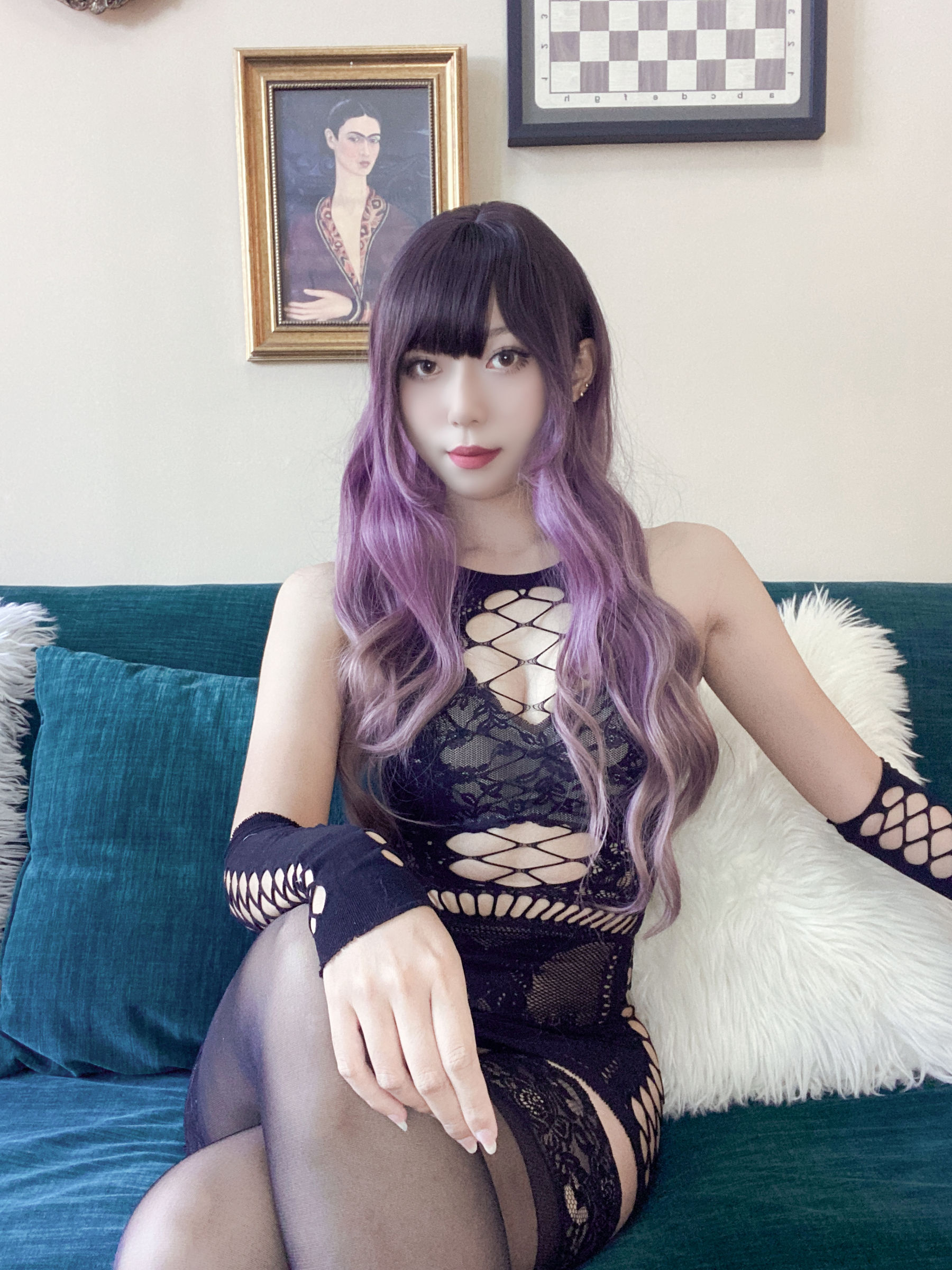 动漫博主Money冷冷 – 花花网衣 [88P]