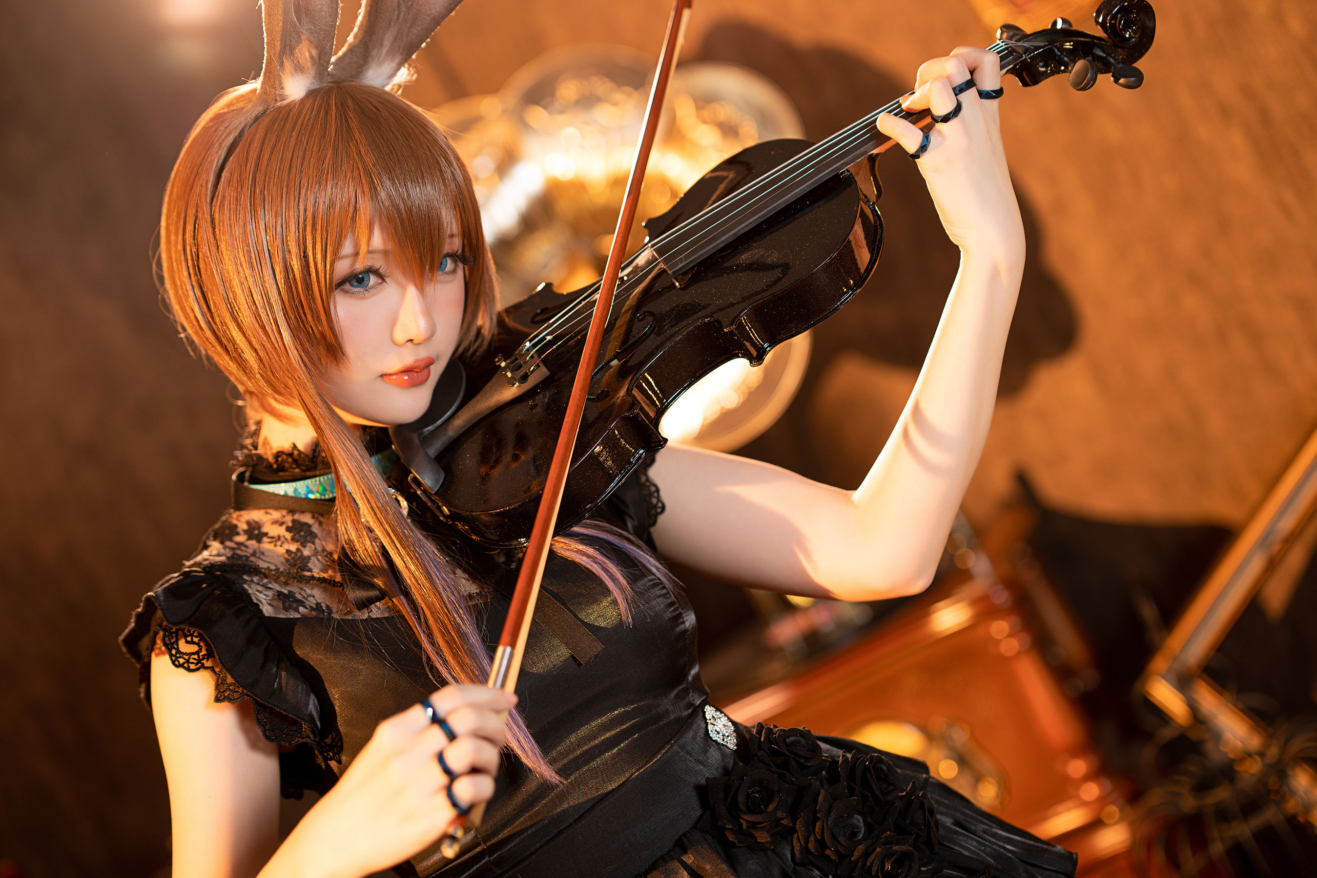 Coser小姐姐星之迟迟 – 阿米娅 音律联觉 [18P]