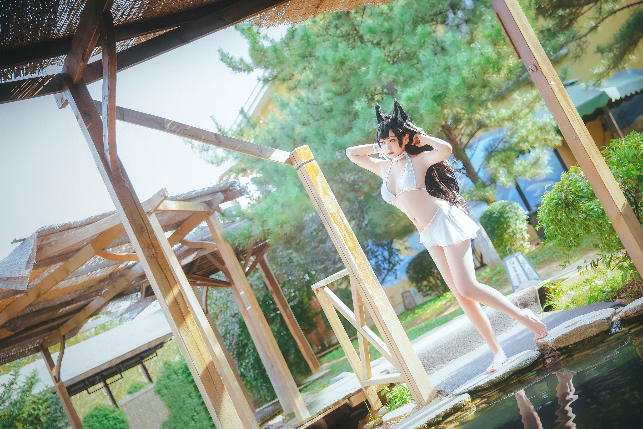 动漫博主恩田直幸 – 犬泳衣 [15P]