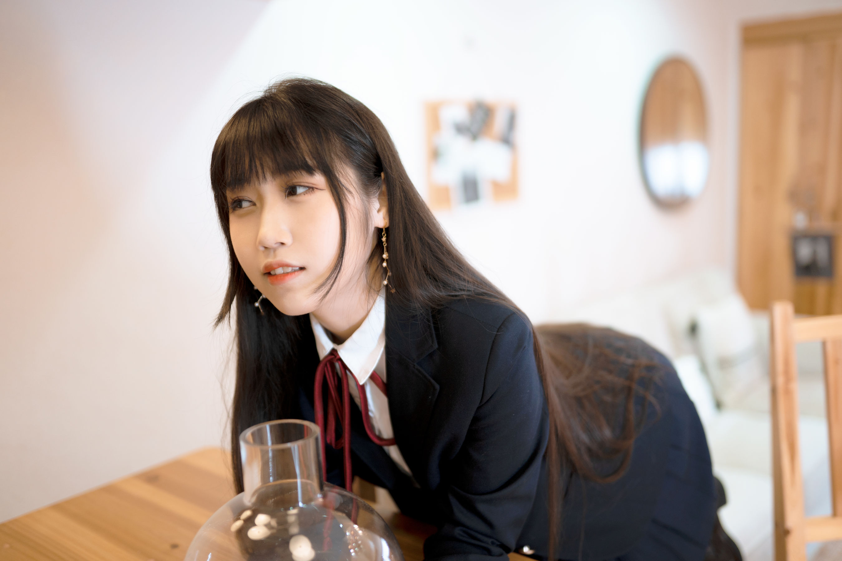 微博人气Coser不呆猫 – 校服JK [64P]