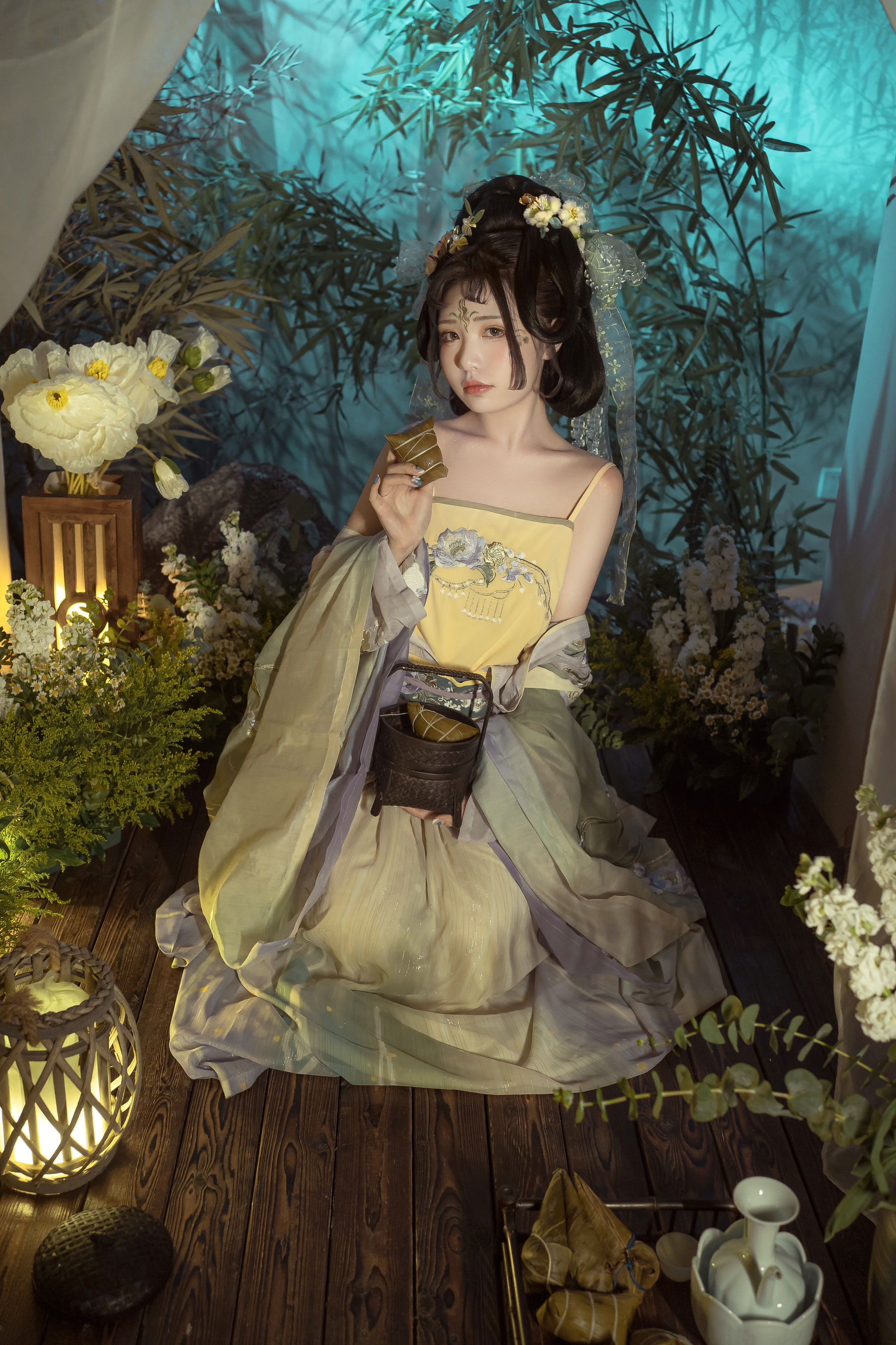 爆机少女喵小吉 – 浣溪沙.端午 [37P]