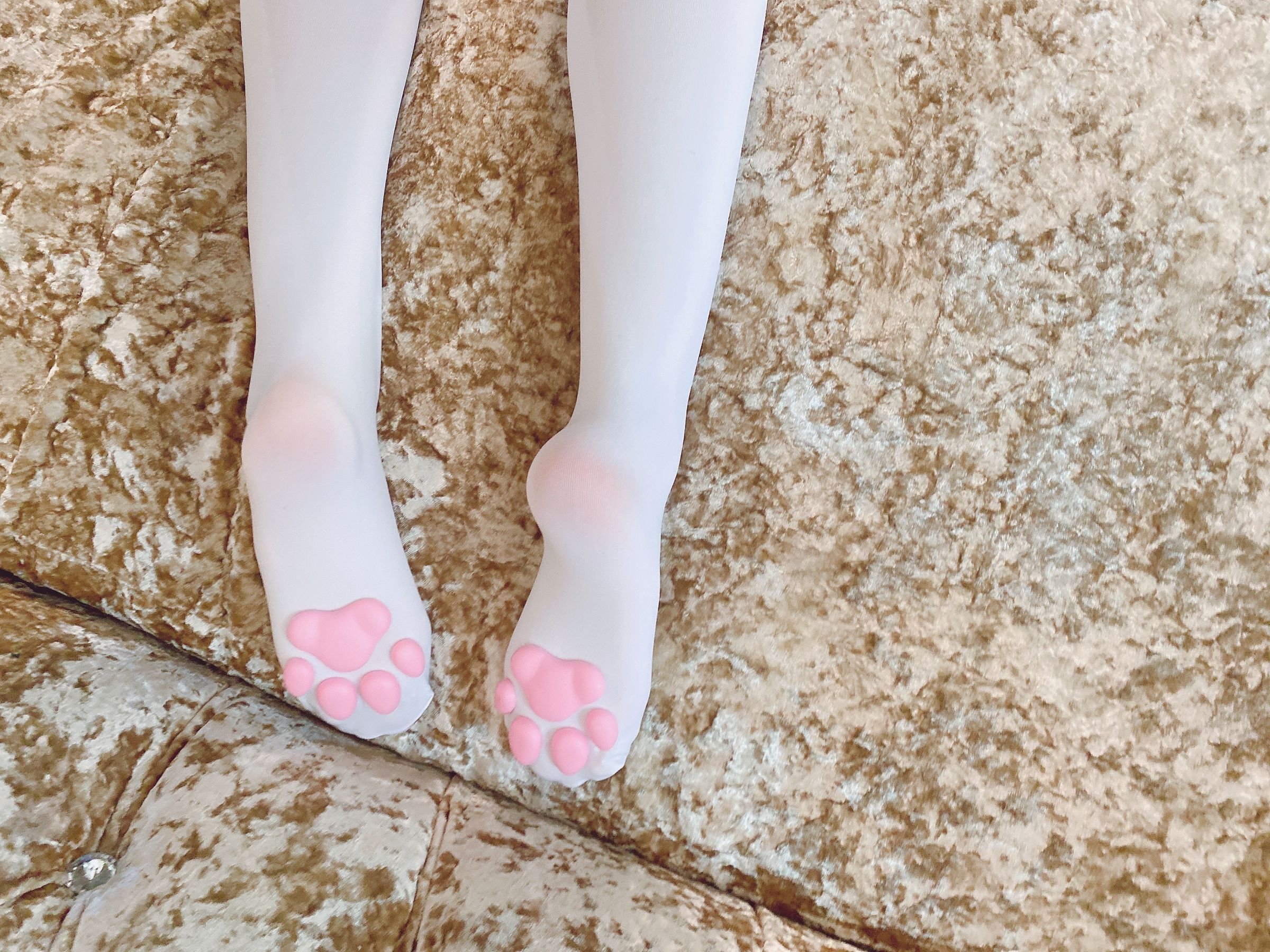 起司块wii – 足系列3 白丝 [48P]