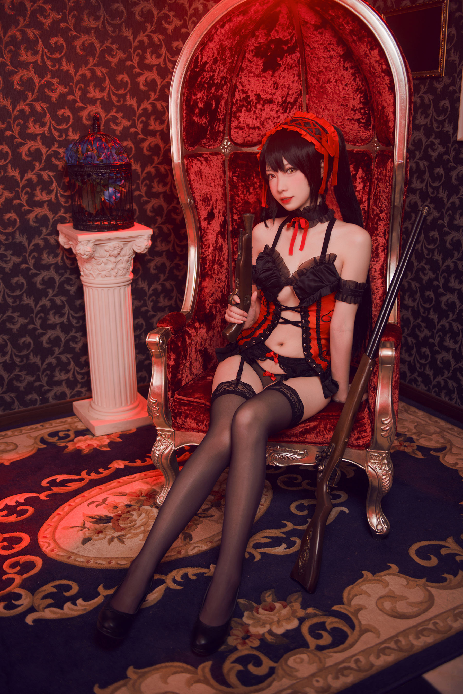 大胸萌妹妖少you1 – 时崎狂三 [9P]