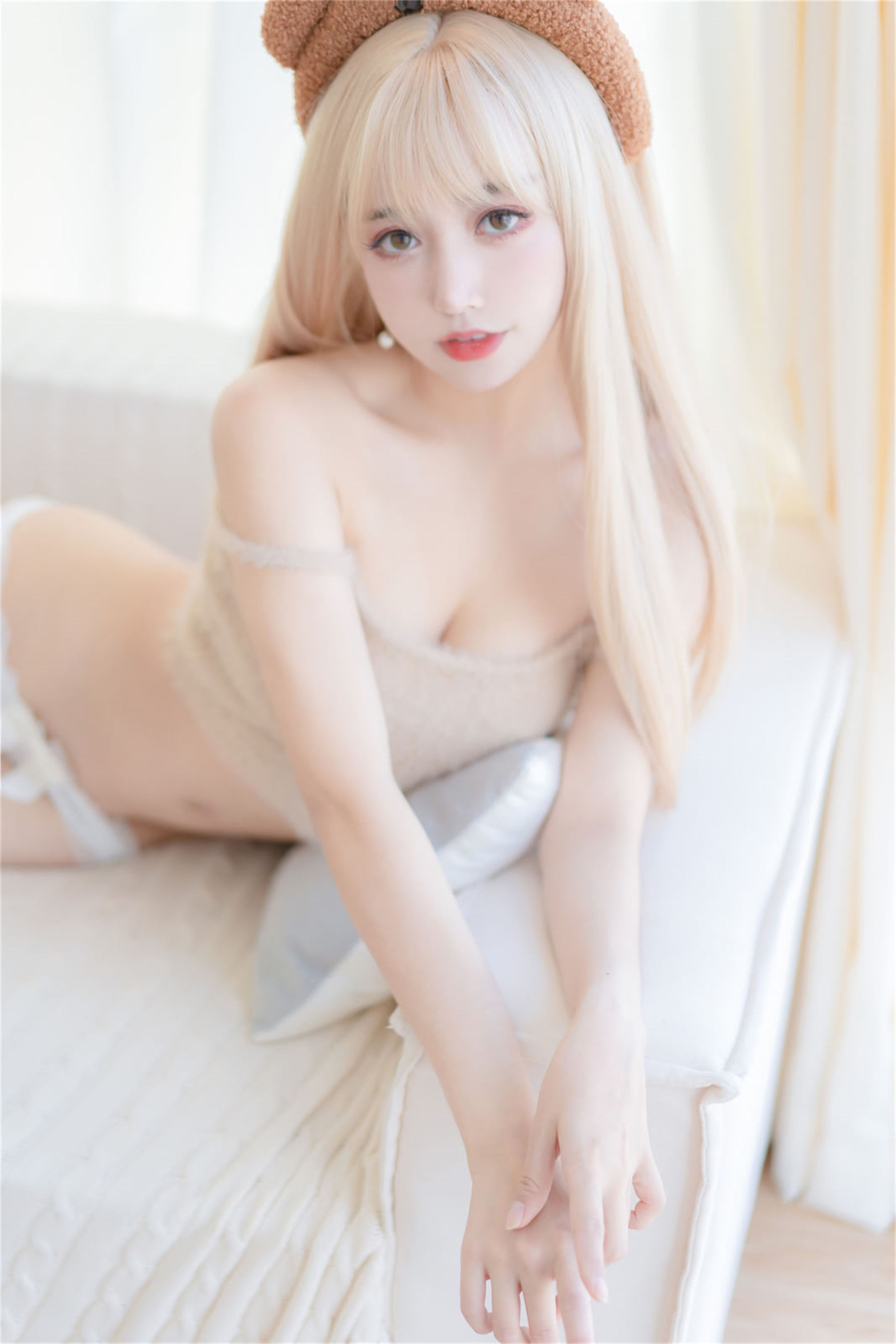 斗鱼米线线sama – 小熊软糖 [66P]