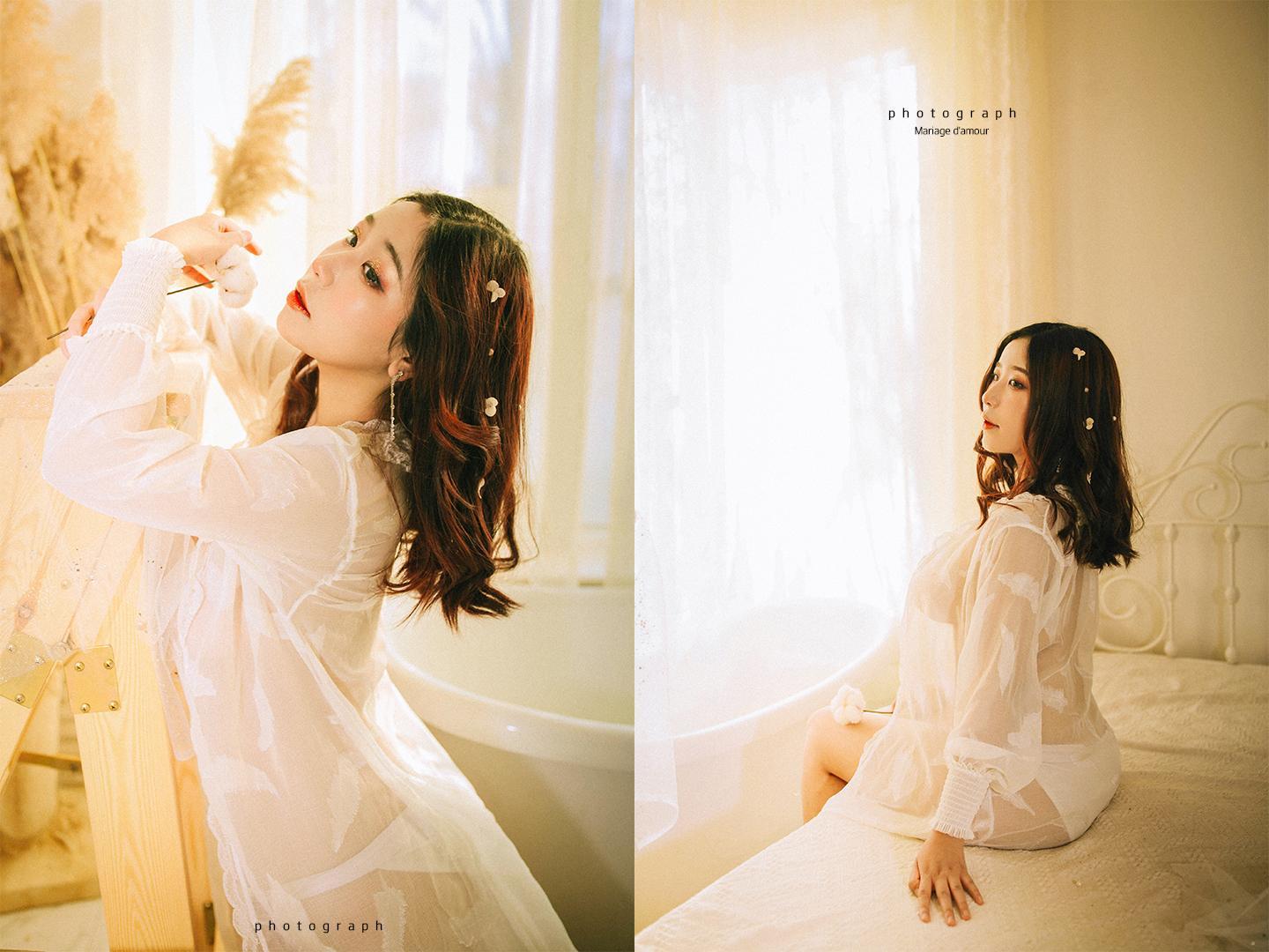 动漫博主穆零Mu0 – 白色 [11P]