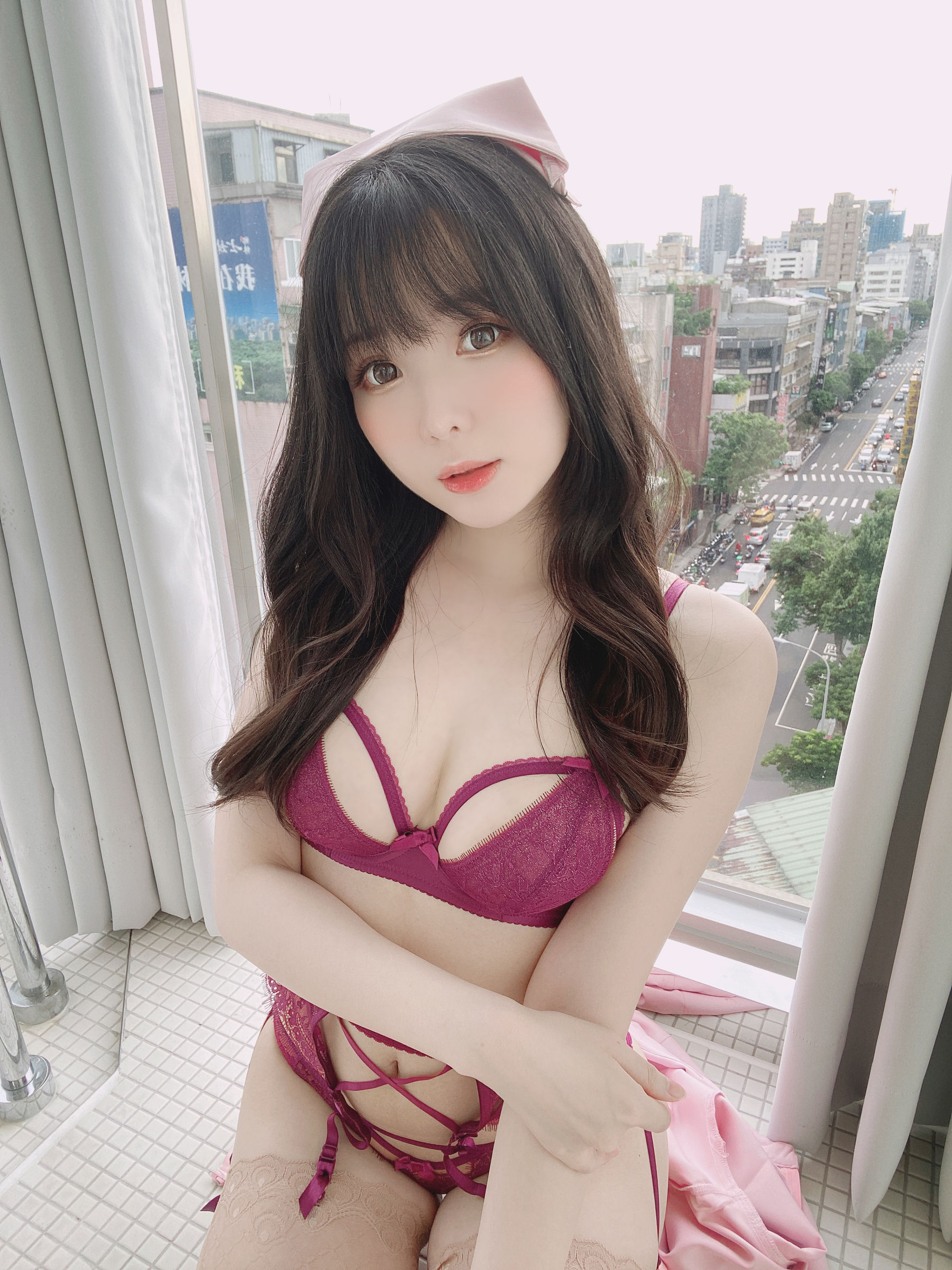 微博妹纸霜月shimo – ピンクナース__ [11P]