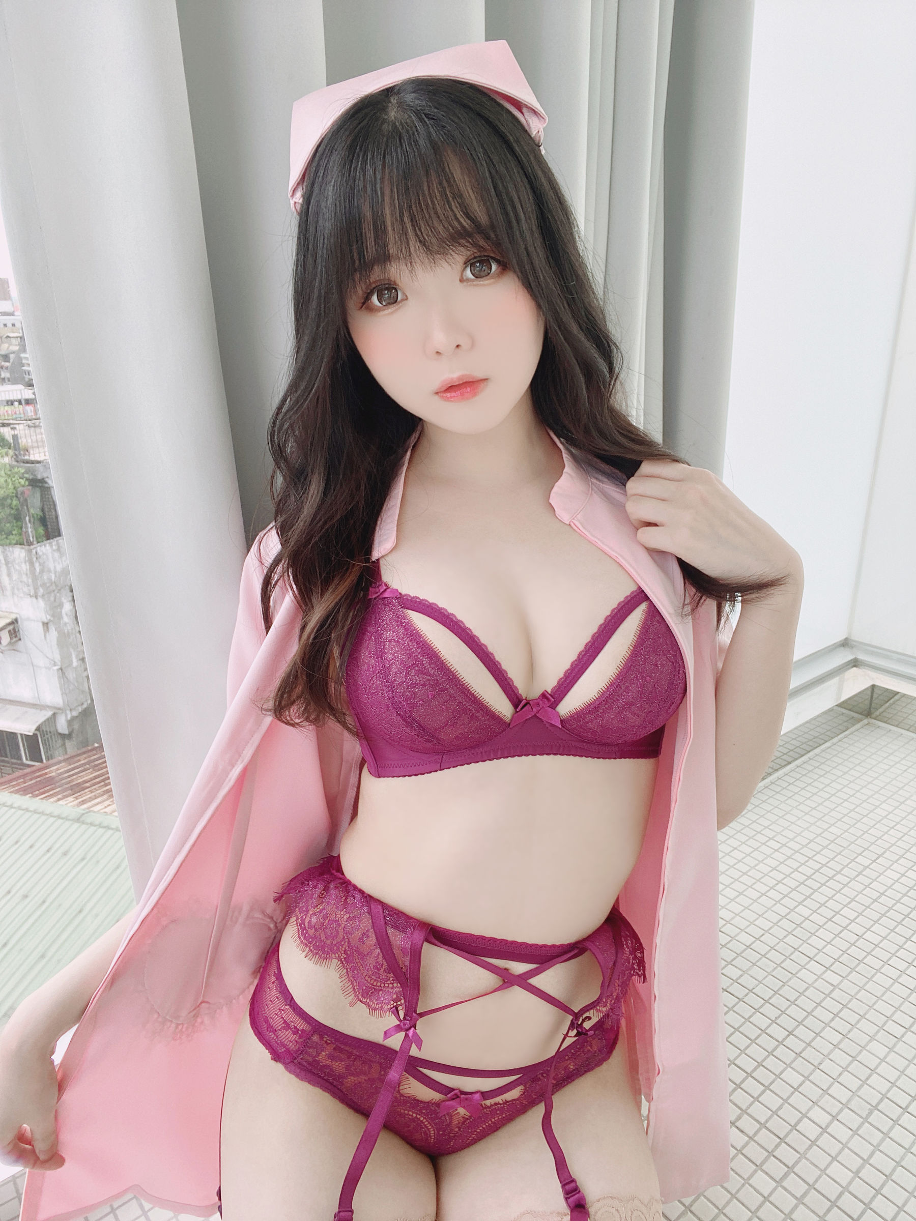 微博妹纸霜月shimo – ピンクナース__ [11P]