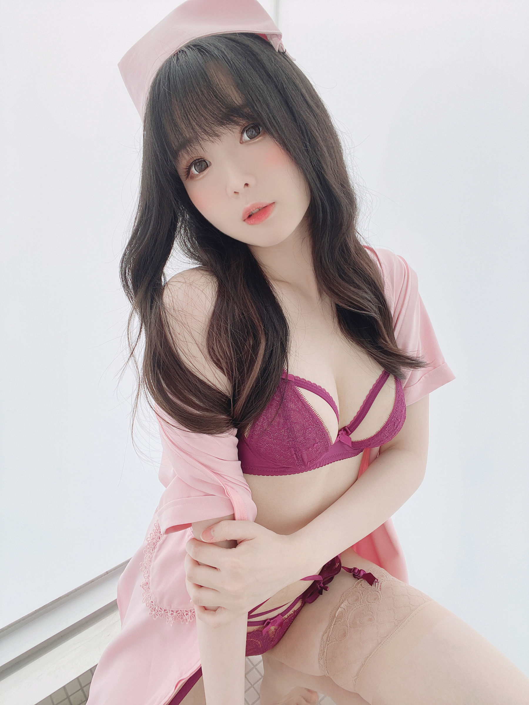 微博妹纸霜月shimo – ピンクナース__ [11P]