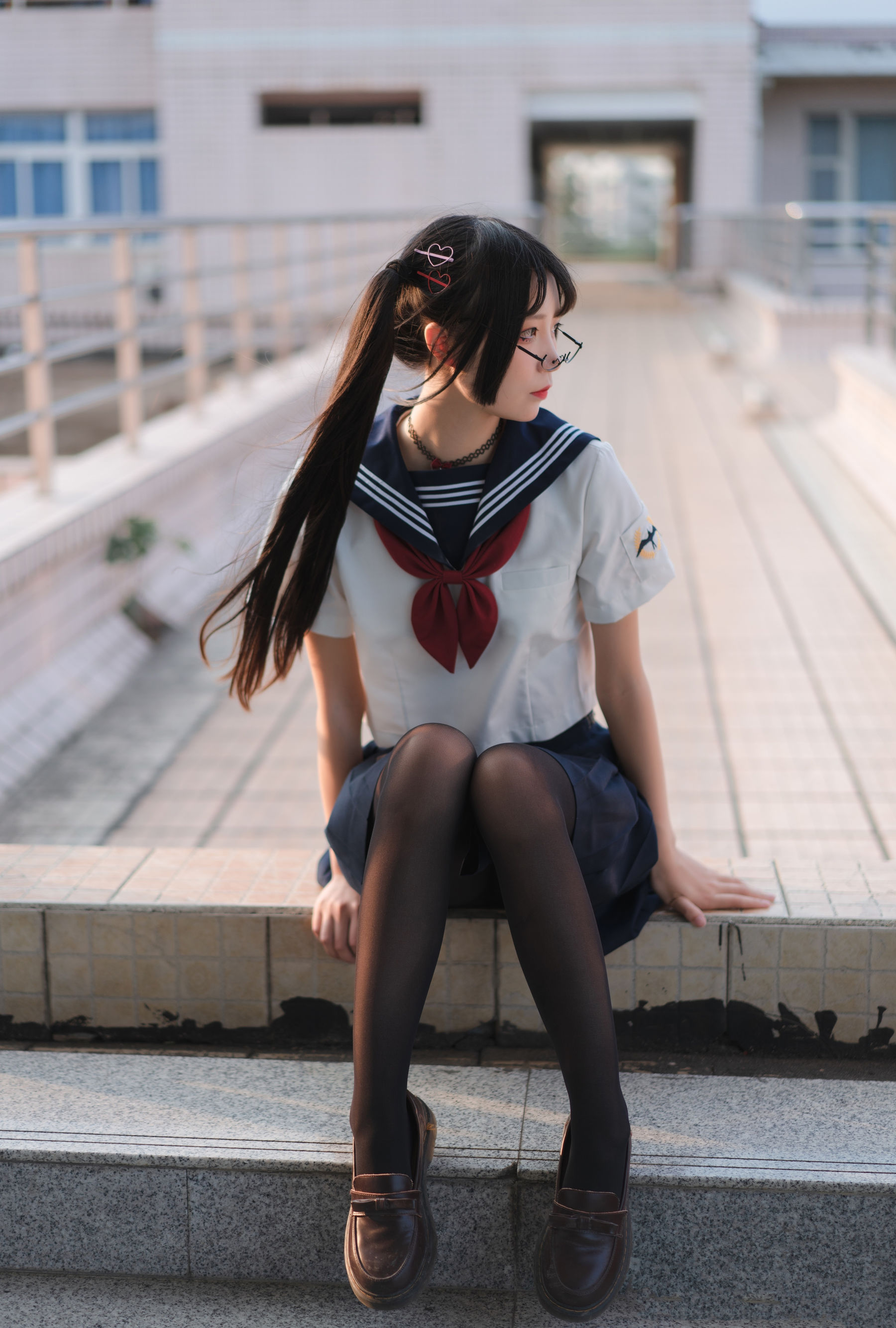 清纯少女五更百鬼 – 要一起学习吗 [8P]