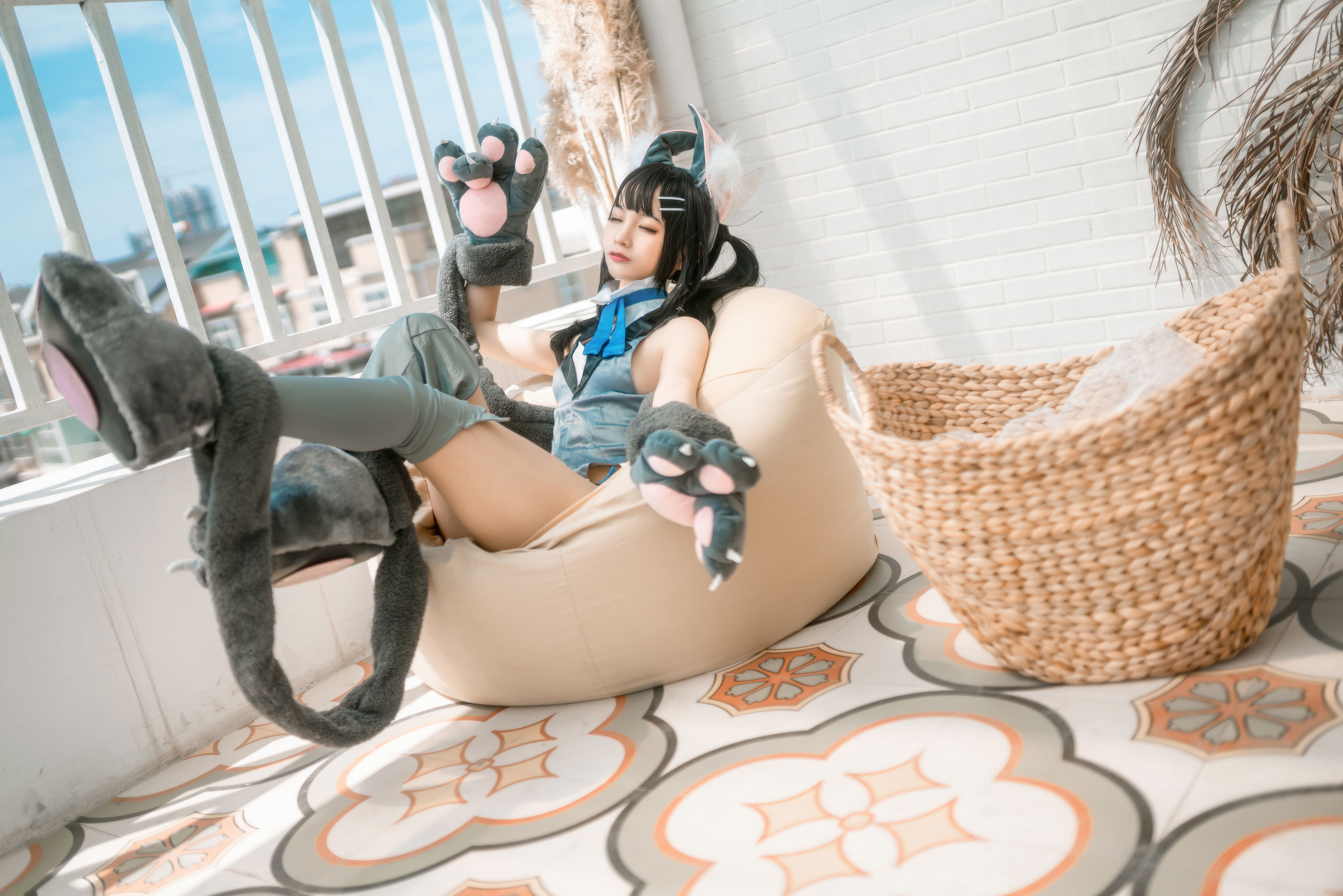 [Cosplay写真] 动漫博主蠢沫沫 – 卫宫美游 [44P]