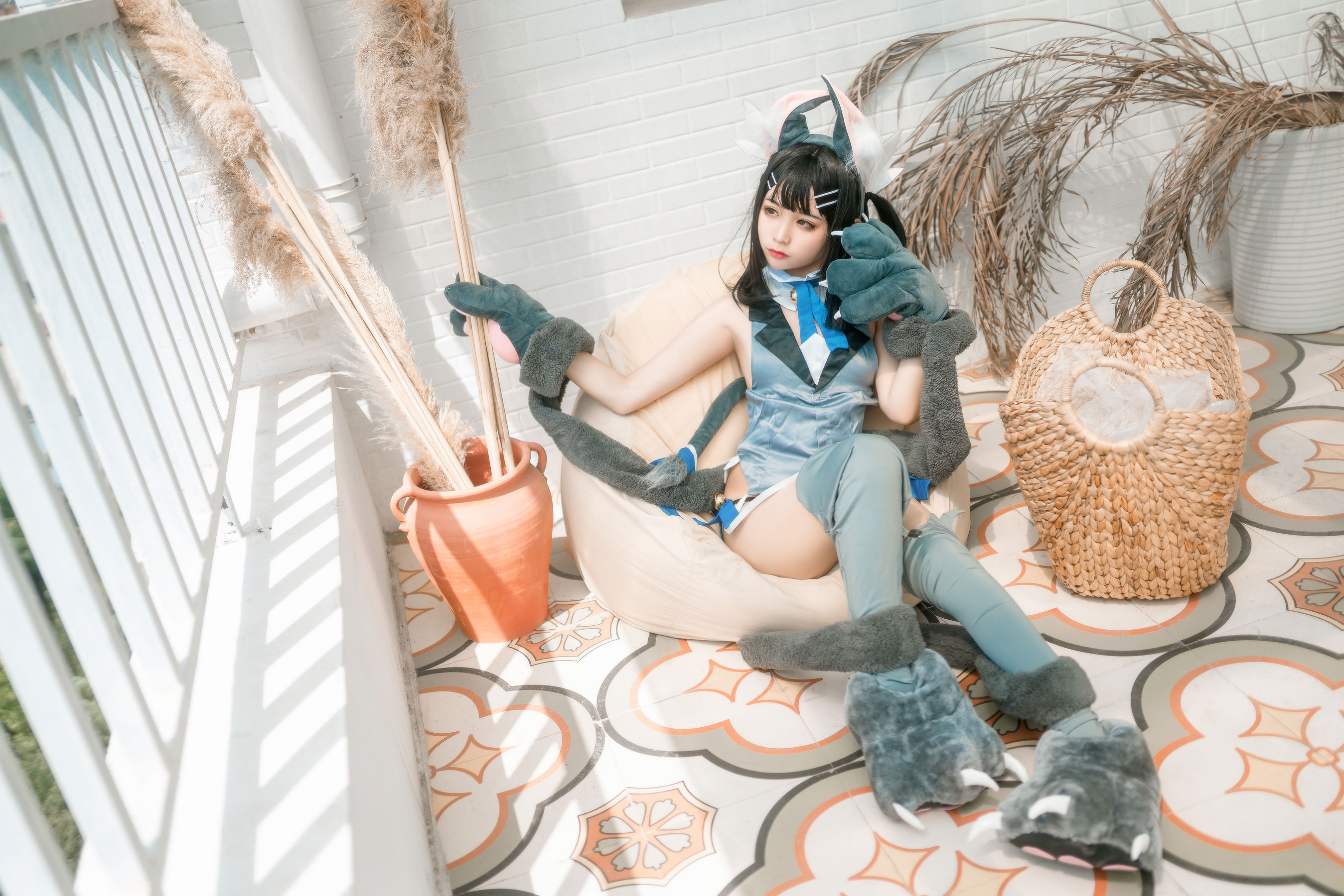 [Cosplay写真] 动漫博主蠢沫沫 – 卫宫美游 [44P]