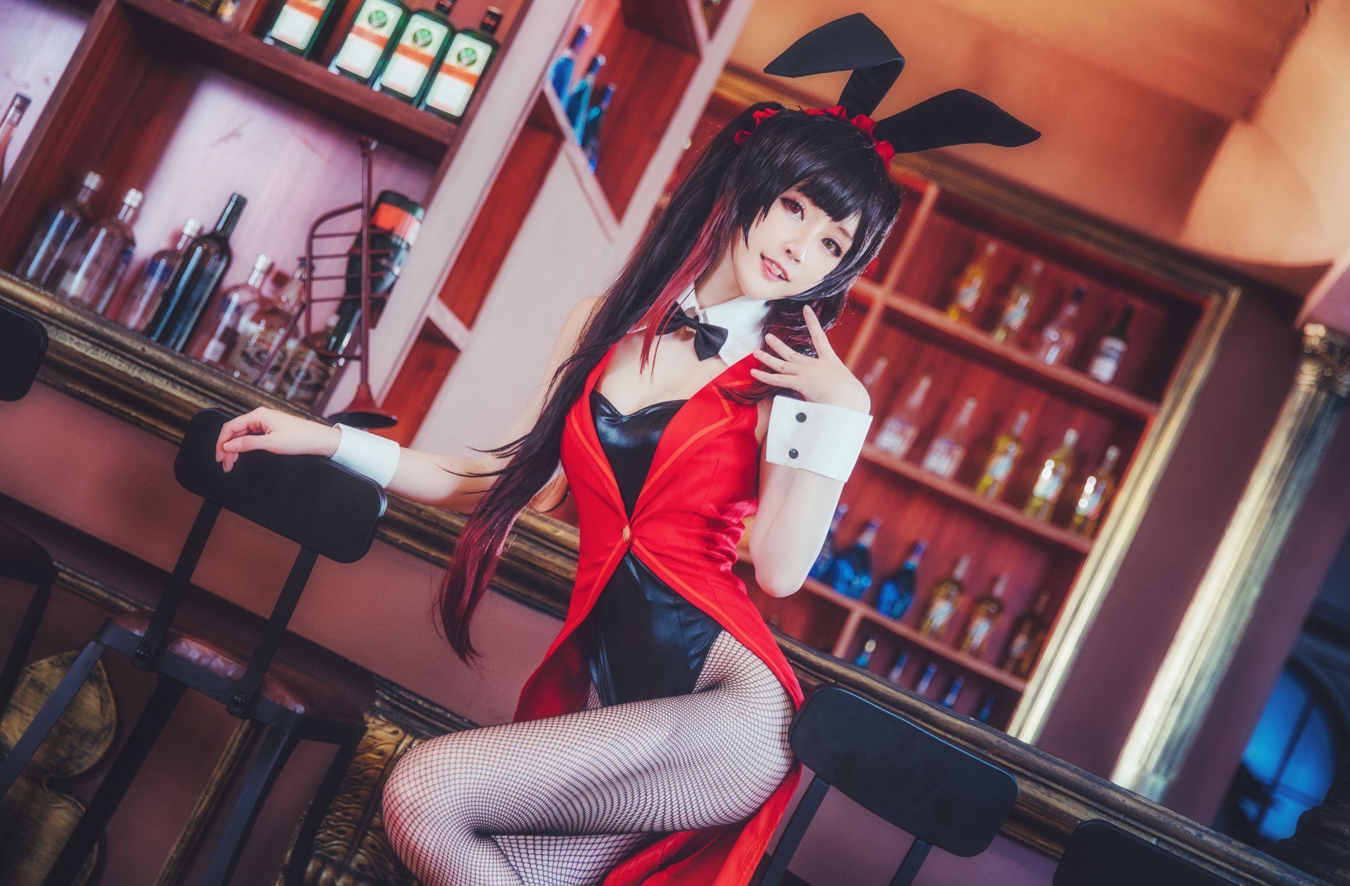 萌宠博主yui金鱼 狂三兔女郎 [9P]