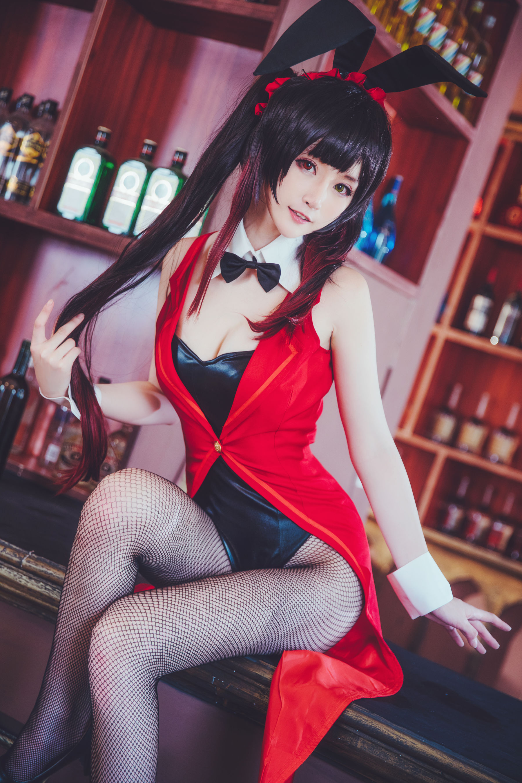 萌宠博主yui金鱼 狂三兔女郎 [9P]