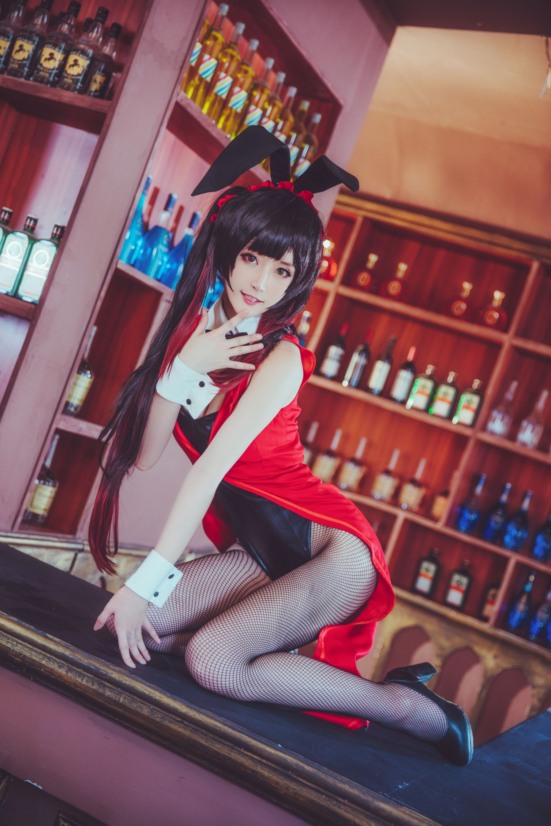 萌宠博主yui金鱼 狂三兔女郎 [9P]