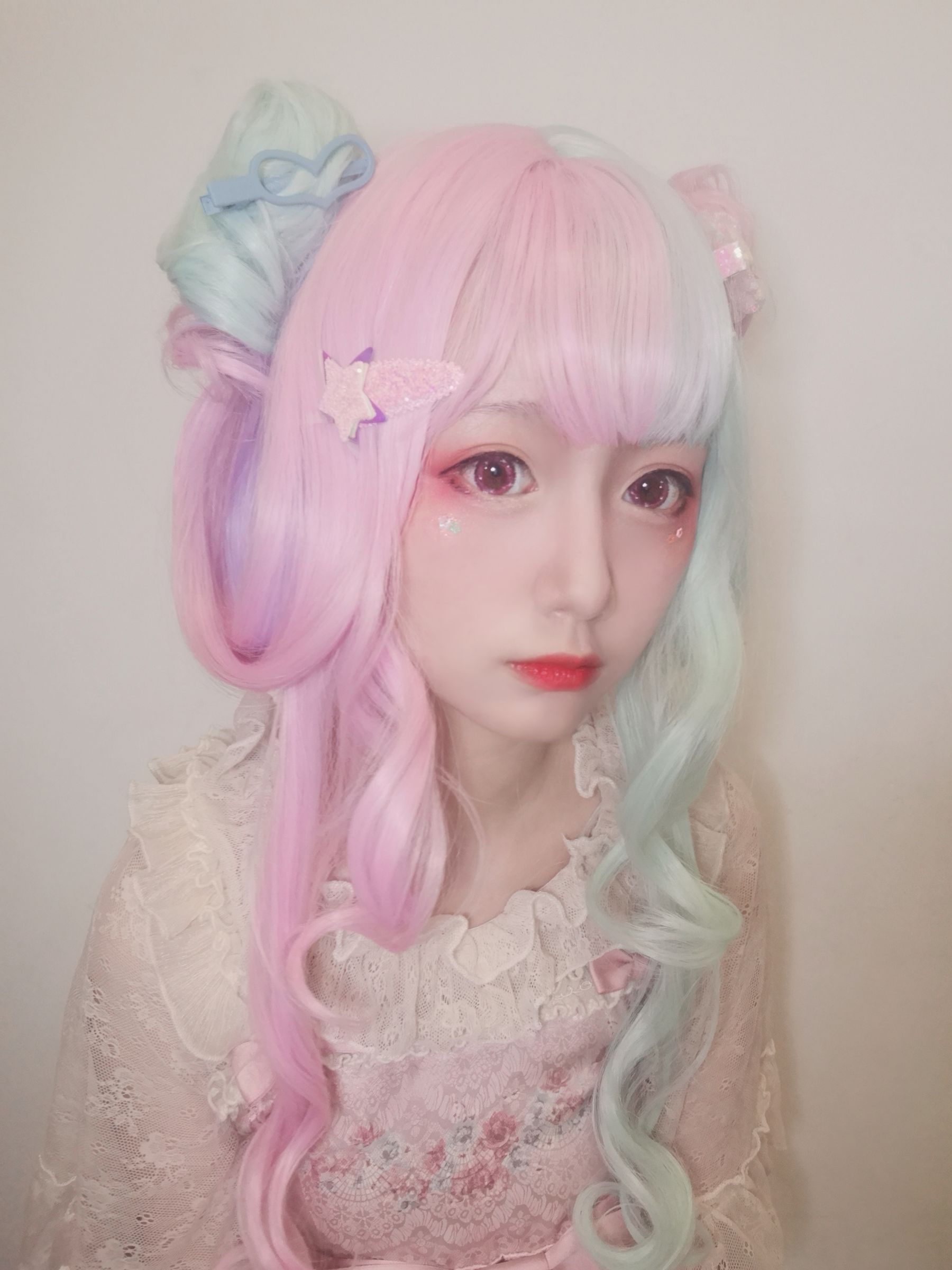 动漫博主弦音sic – lolita草莓薄荷冰淇淋 [7P]