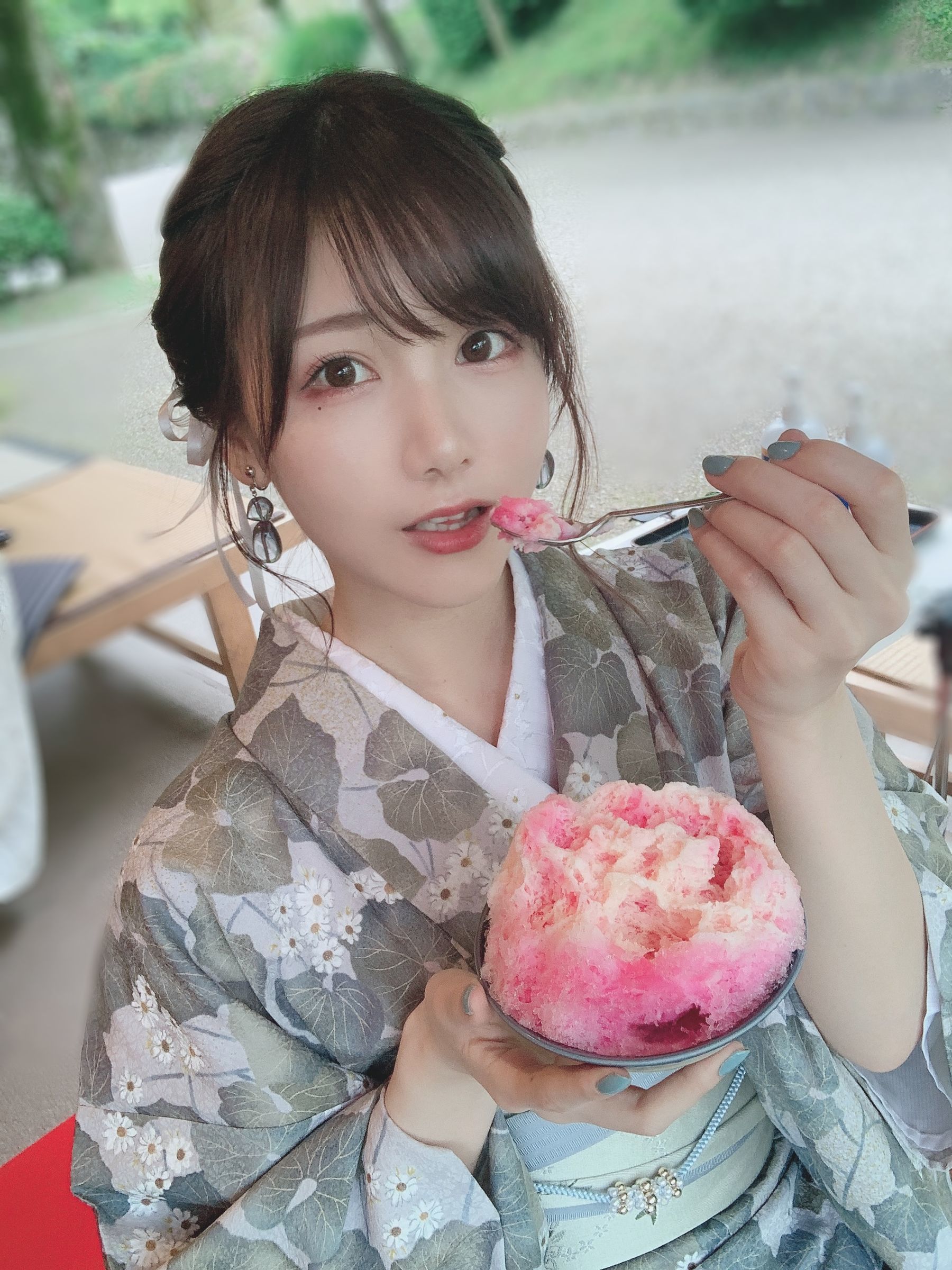 日本甜美COSERけんけん[fantia] 2020.08 夏和服 [8P]