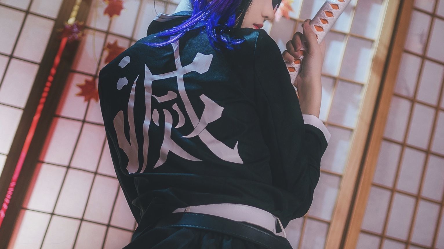 动漫博主南桃Momoko – 蝴蝶忍队服 [14P]