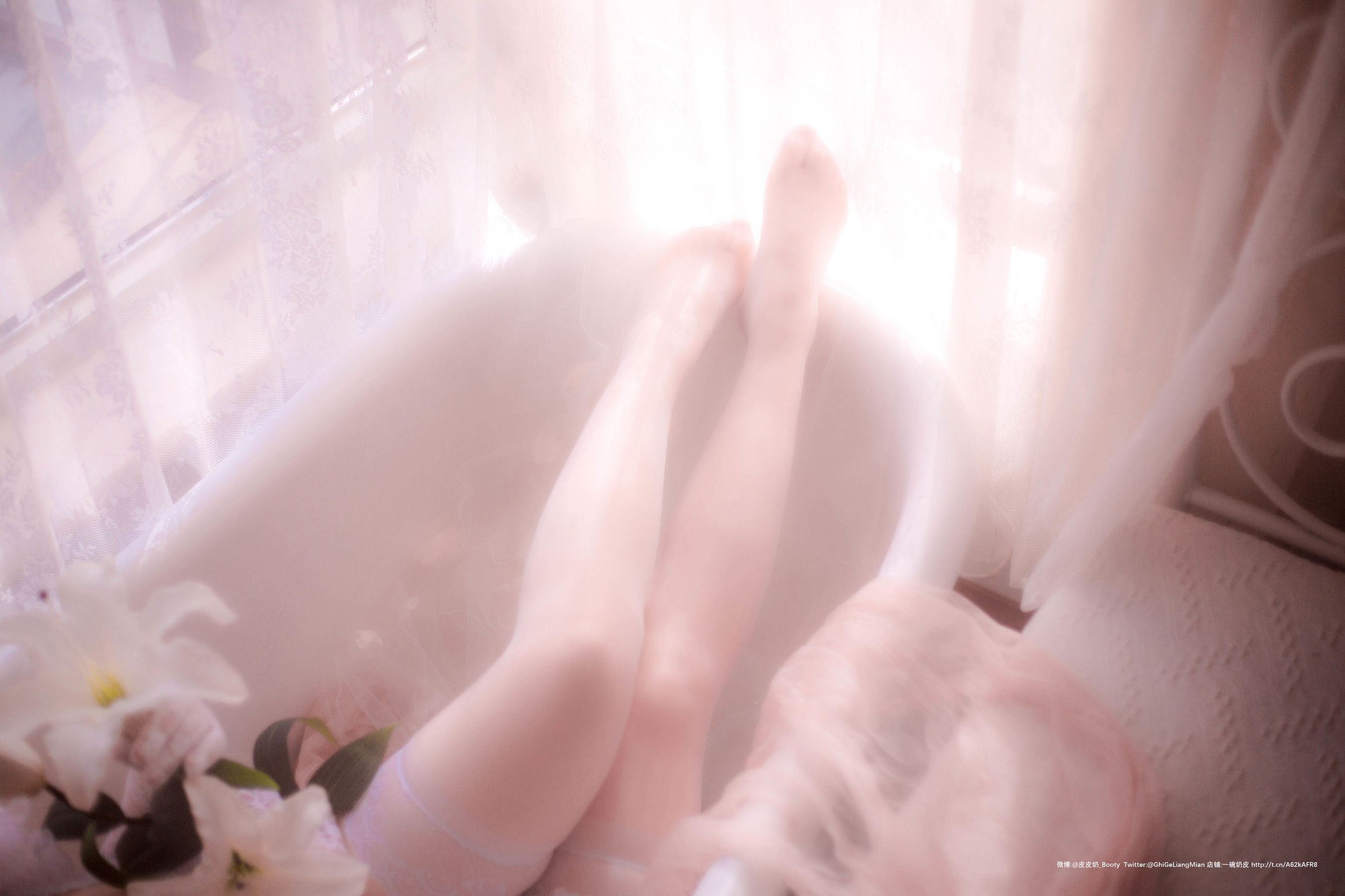 皮皮奶可可爱了啦 – 朦胧婚纱 [66P]