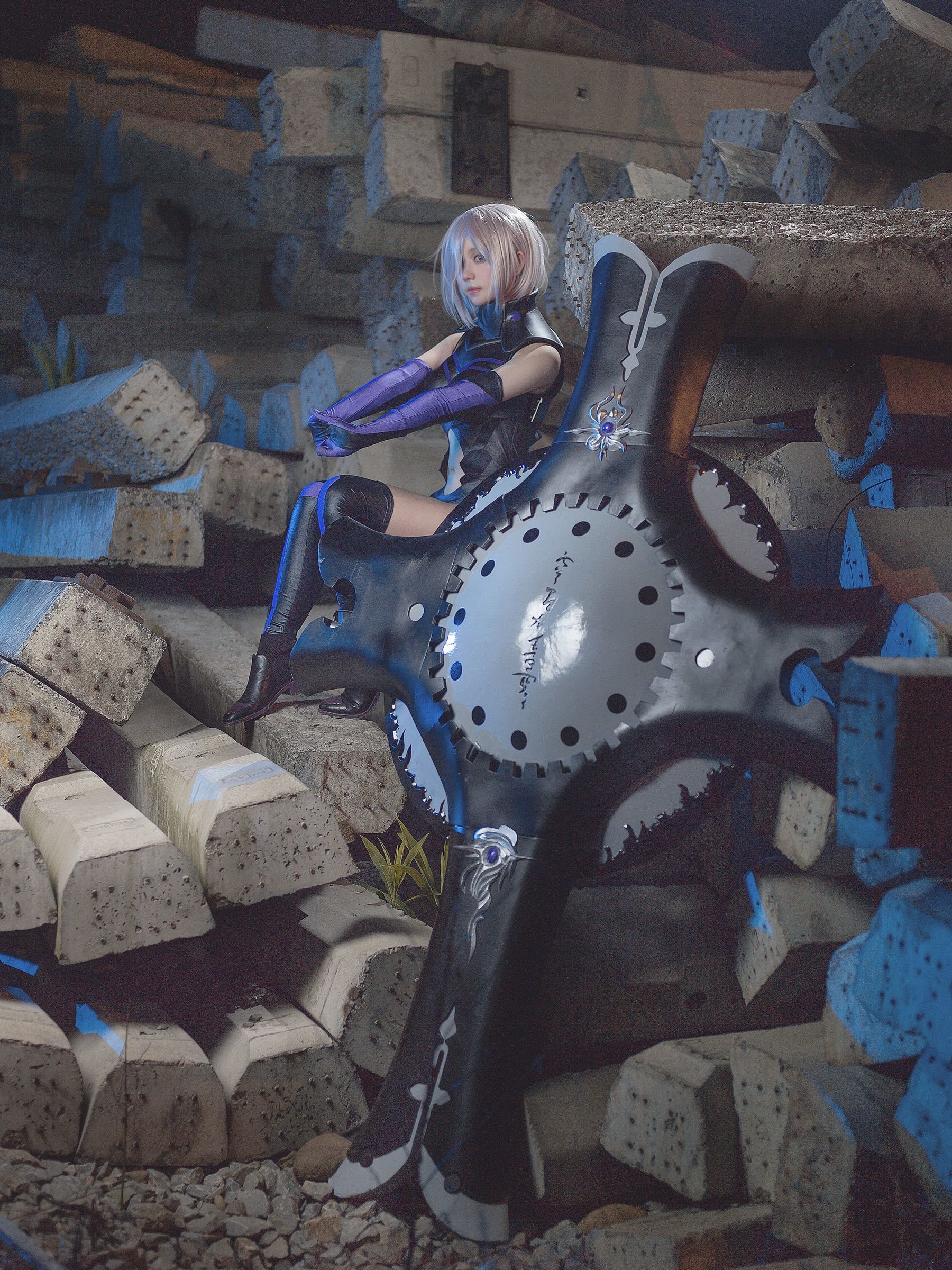 微博福利姬镜酱 玛修 [9P]