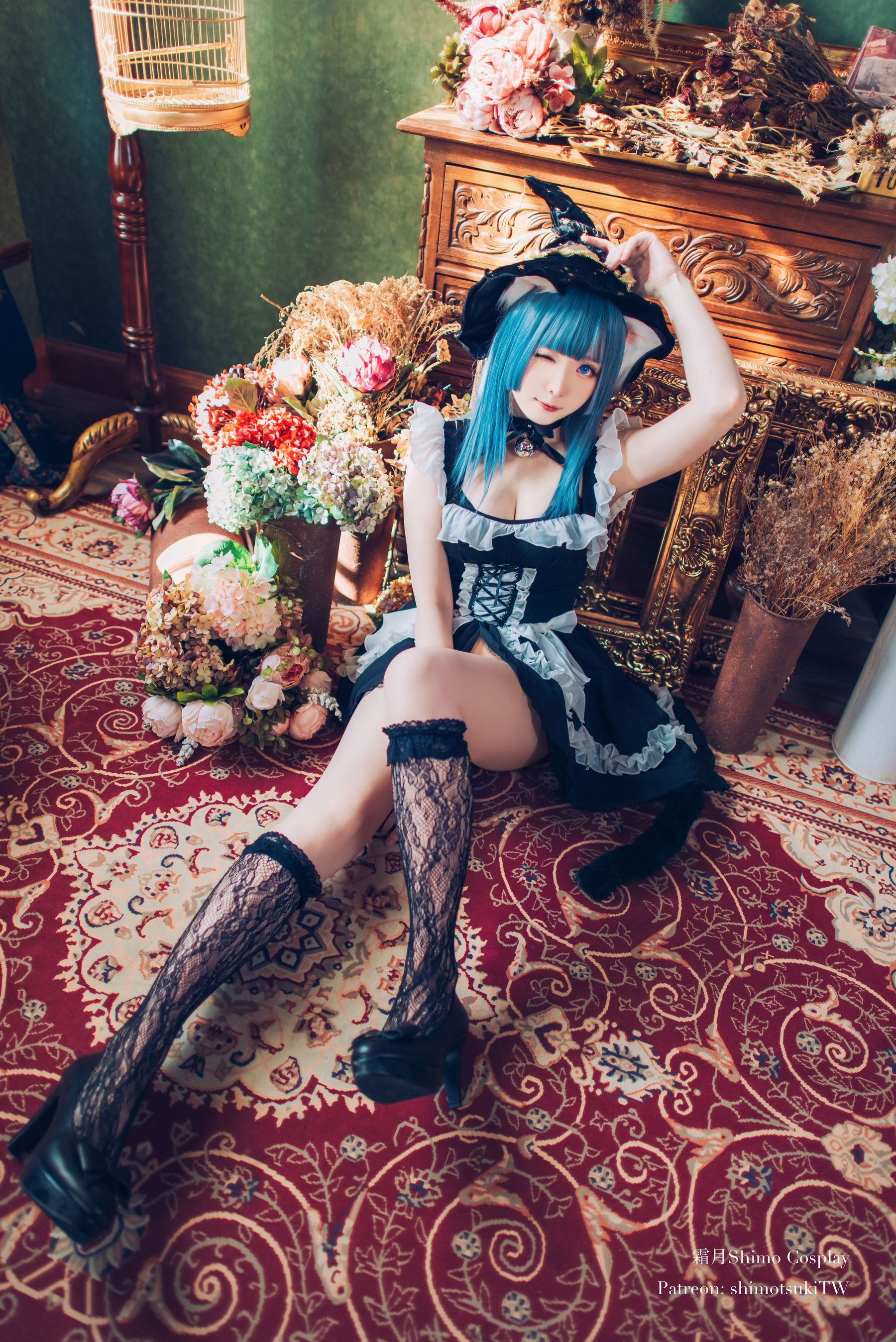 微博妹纸霜月shimo – 蕾丝 [18P]