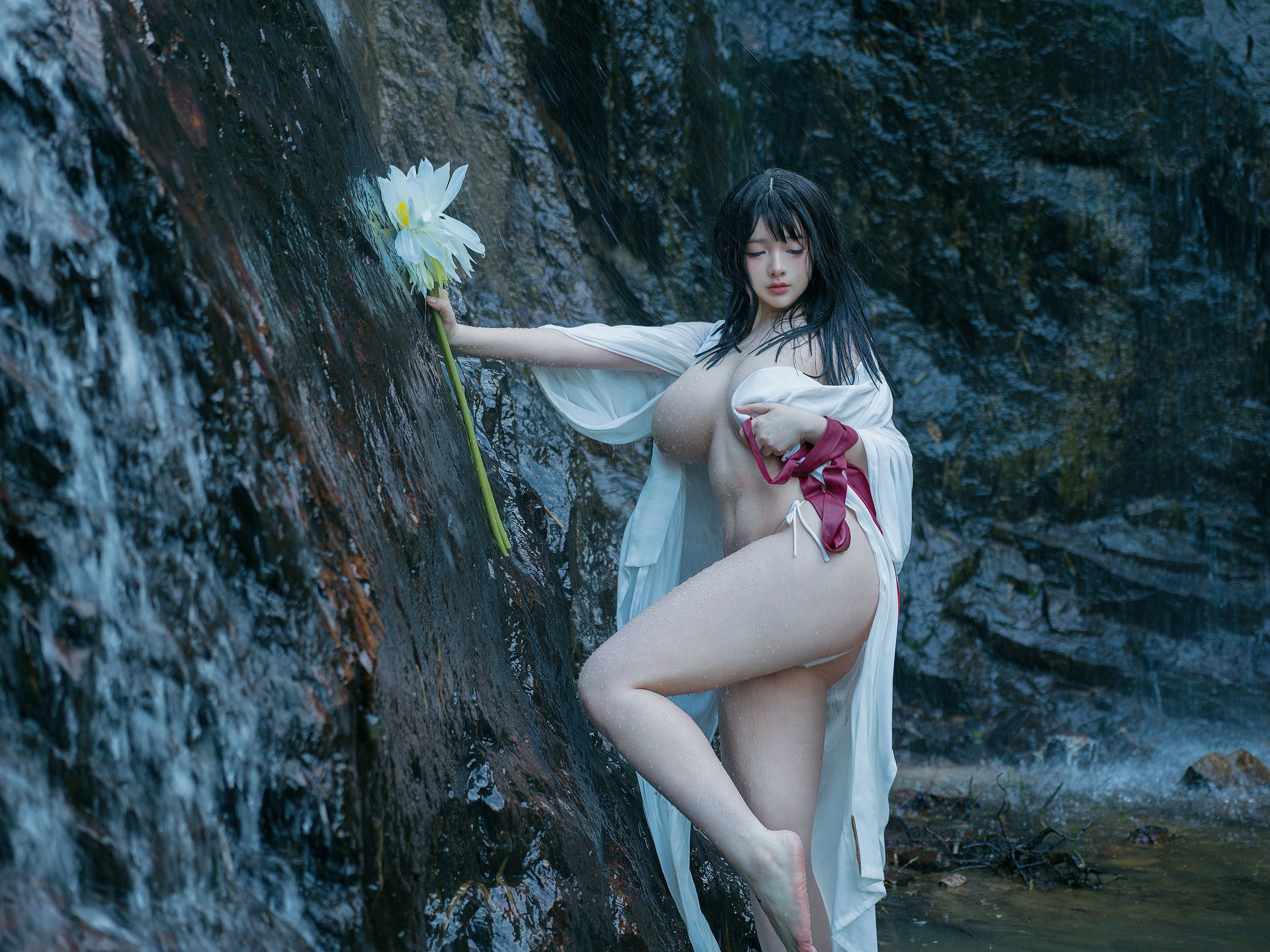 NinJA阿寨寨写真 – 神明巫女 [38P]