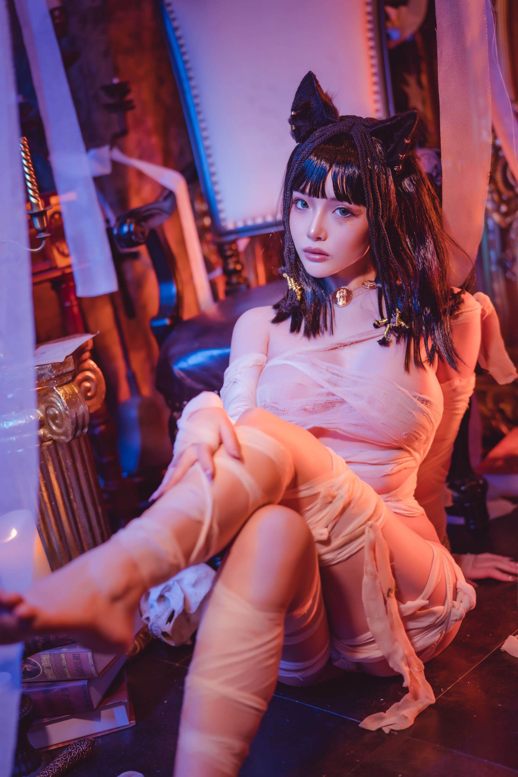 动漫博主雯妹 – 木乃伊 [36P]