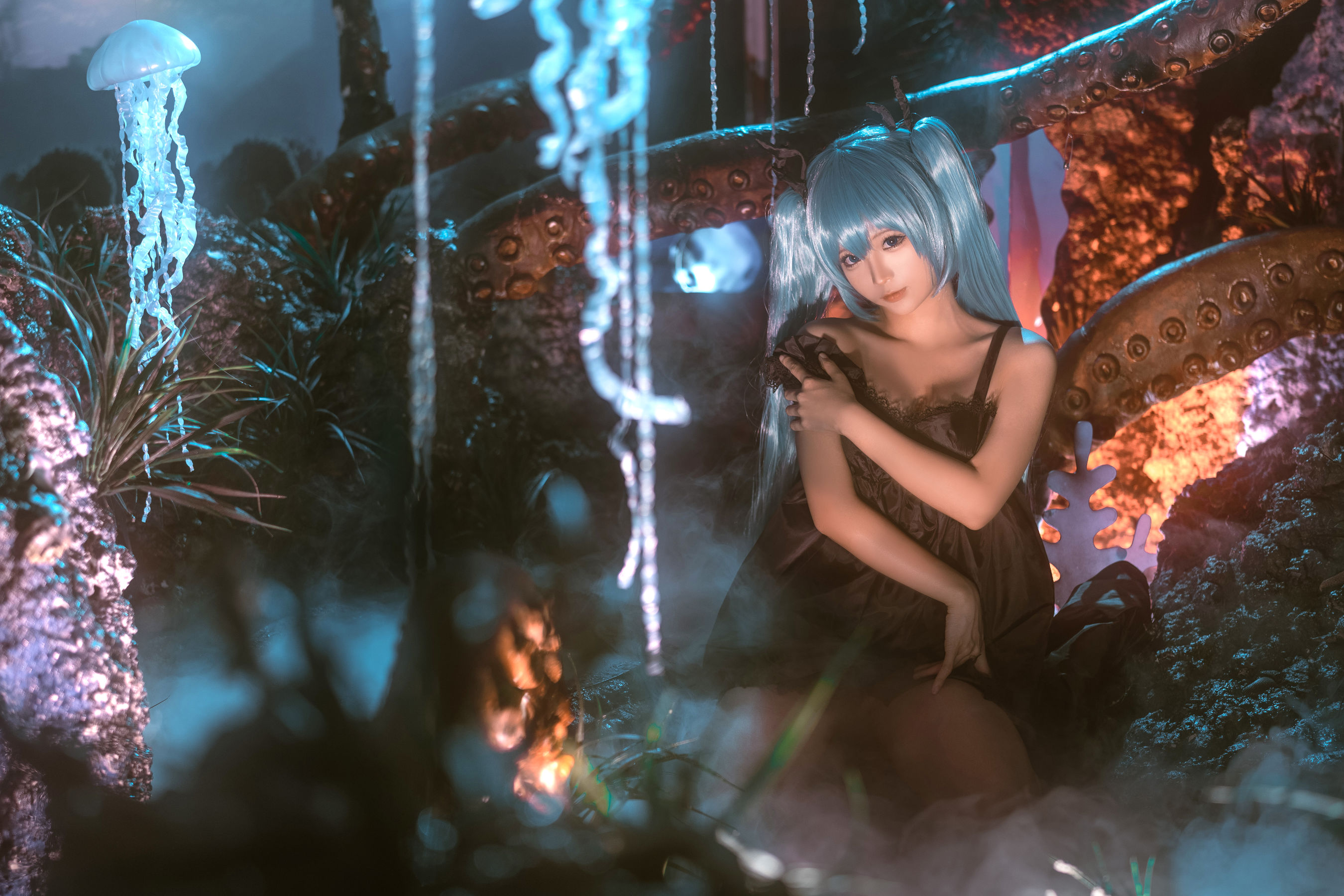 动漫博主蠢沫沫 – 深海少女 [44P]