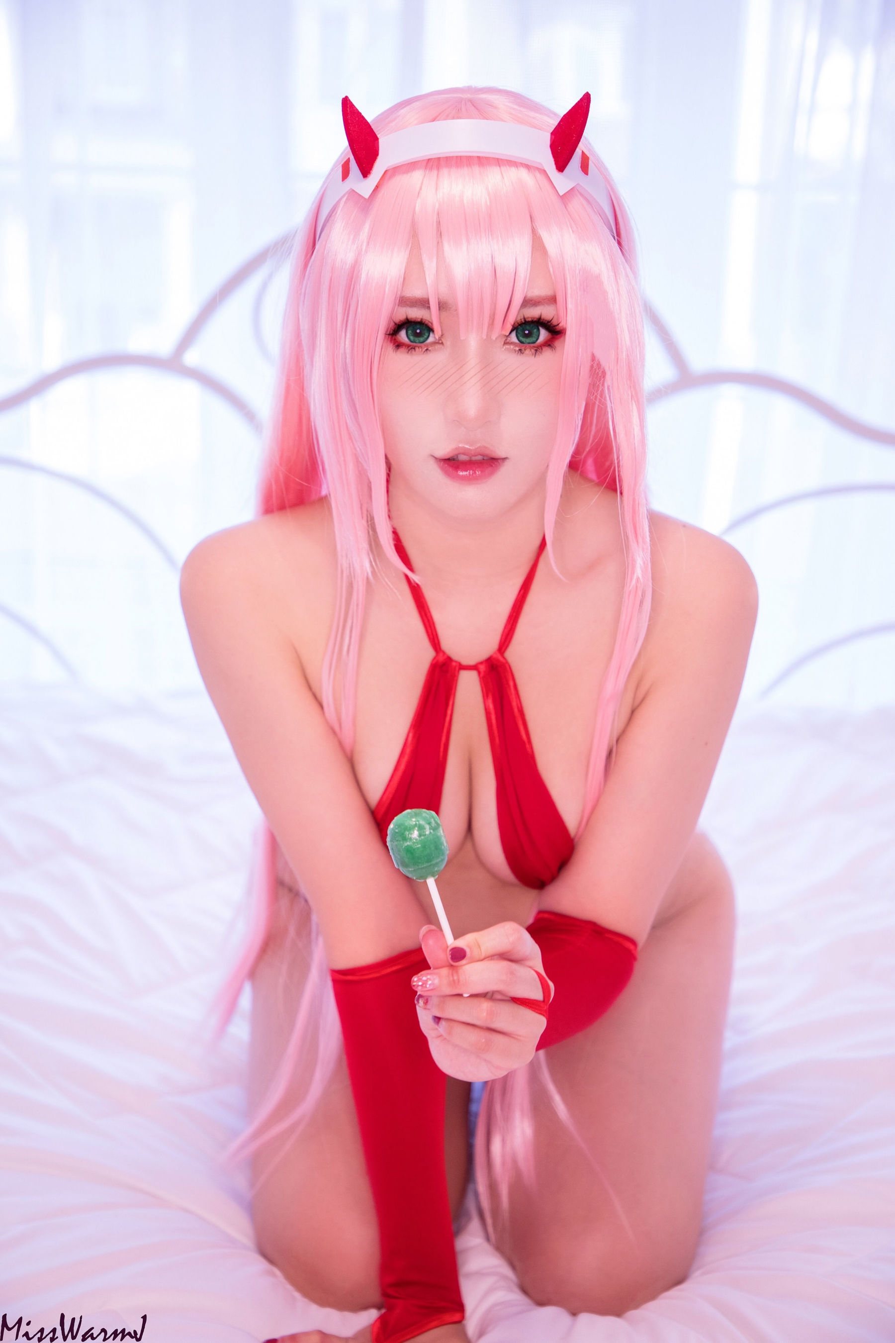 MisswarmJ – Zero Two Bikini [23P]