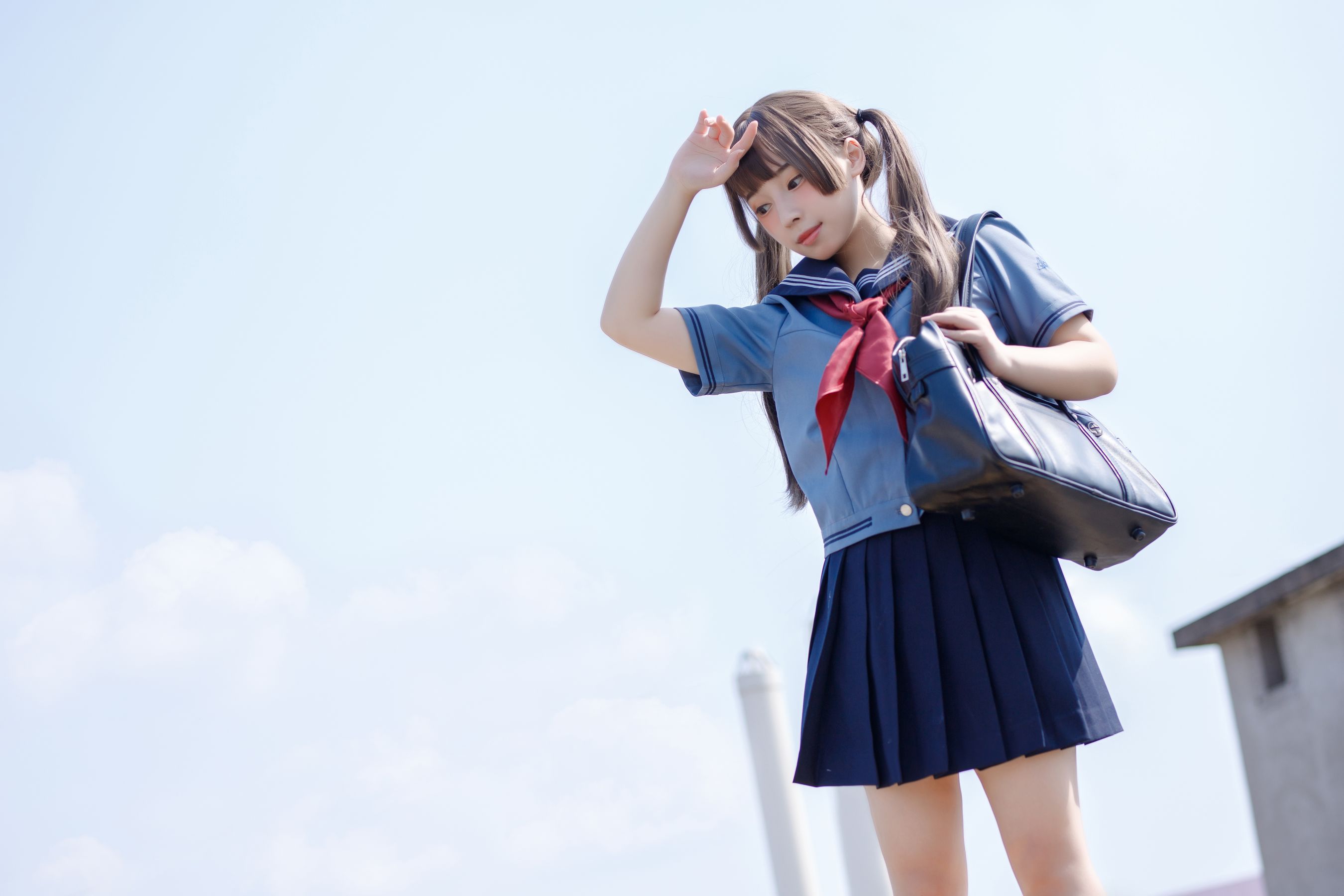 胡桃猫Kurumineko – 天台的爱之告白 [121P]