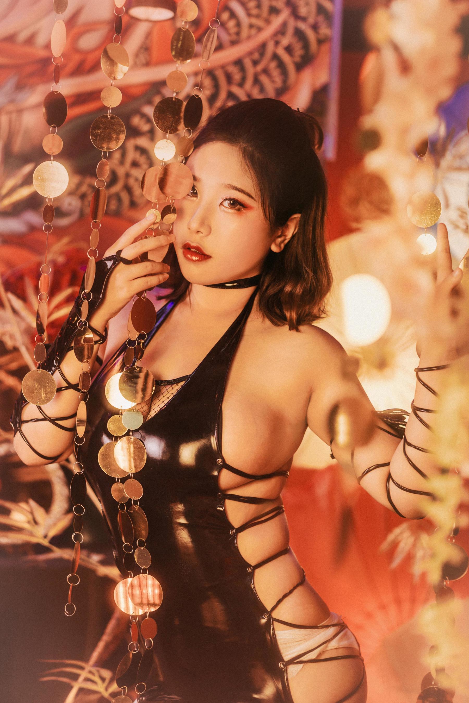 动漫博主穆零Mu0 – 黑胶 [19P]